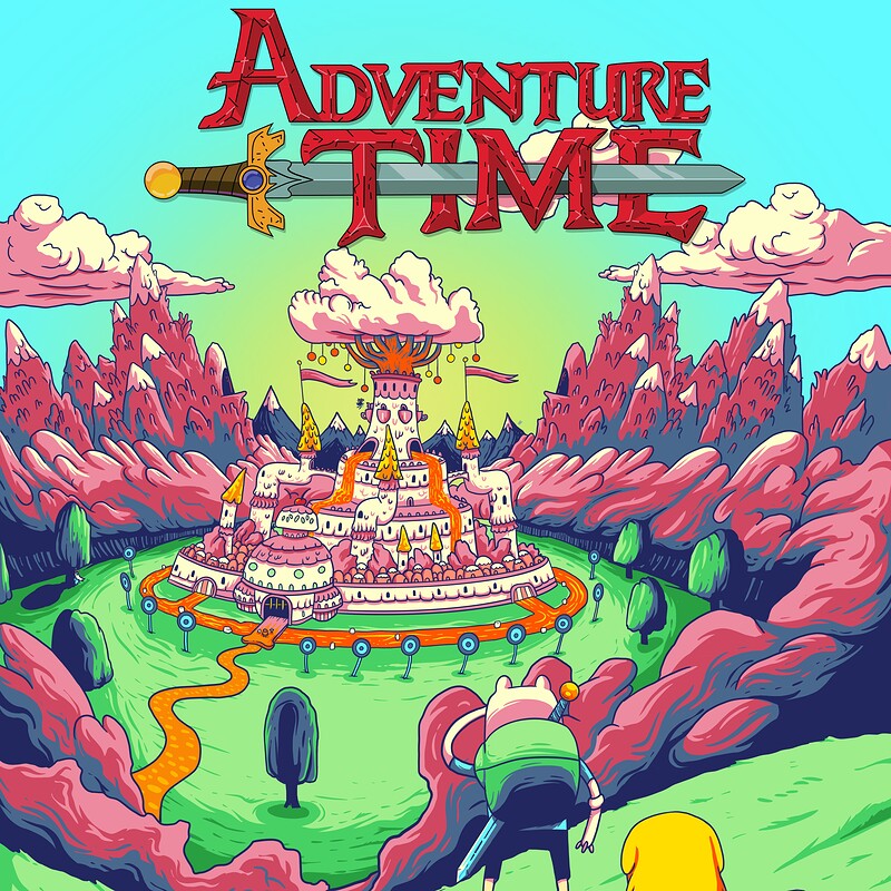 Adventure Time - Official Shirt Design