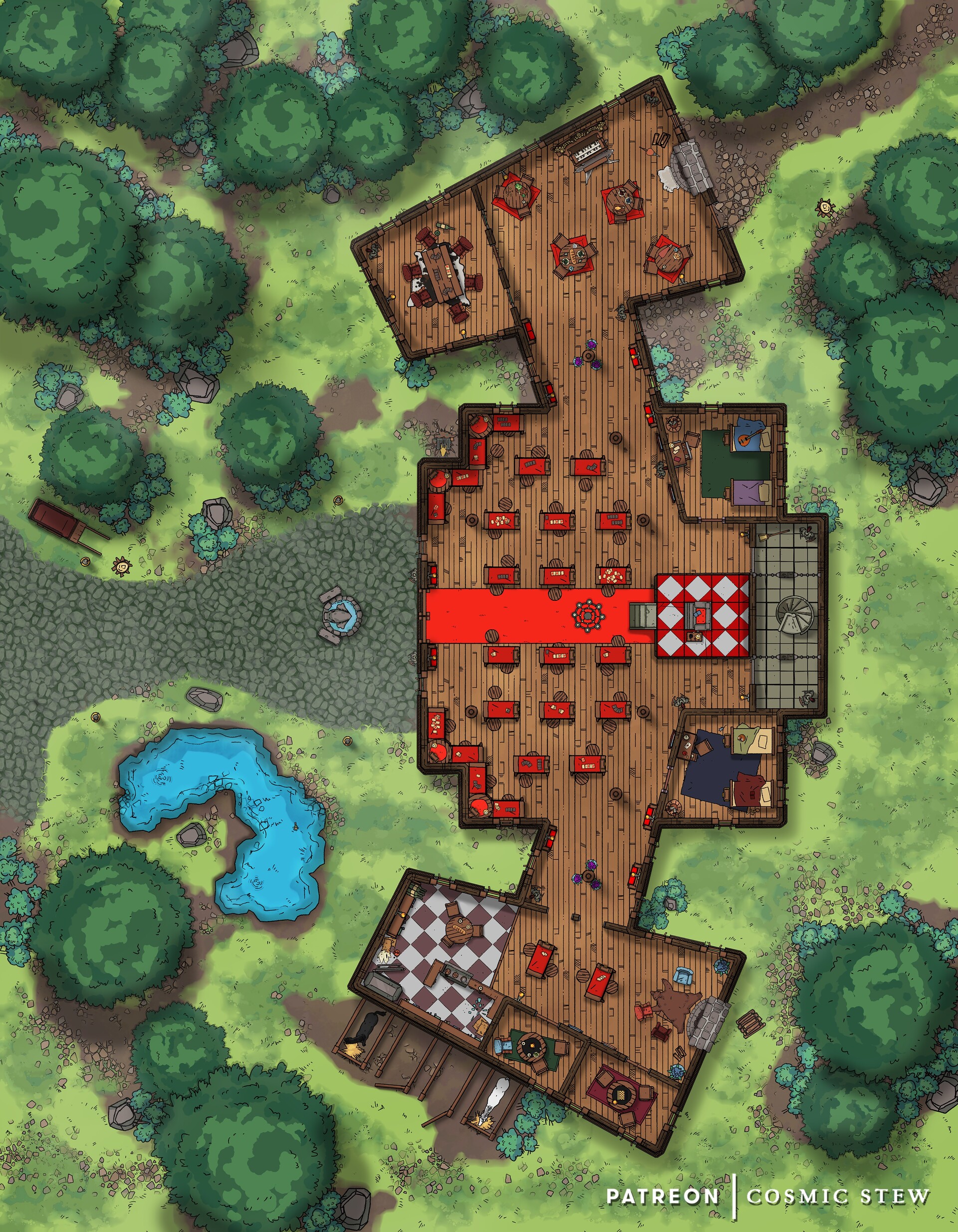 The Stranded Casino Dnd Battlemap By Czepeku On Devia vrogue.co