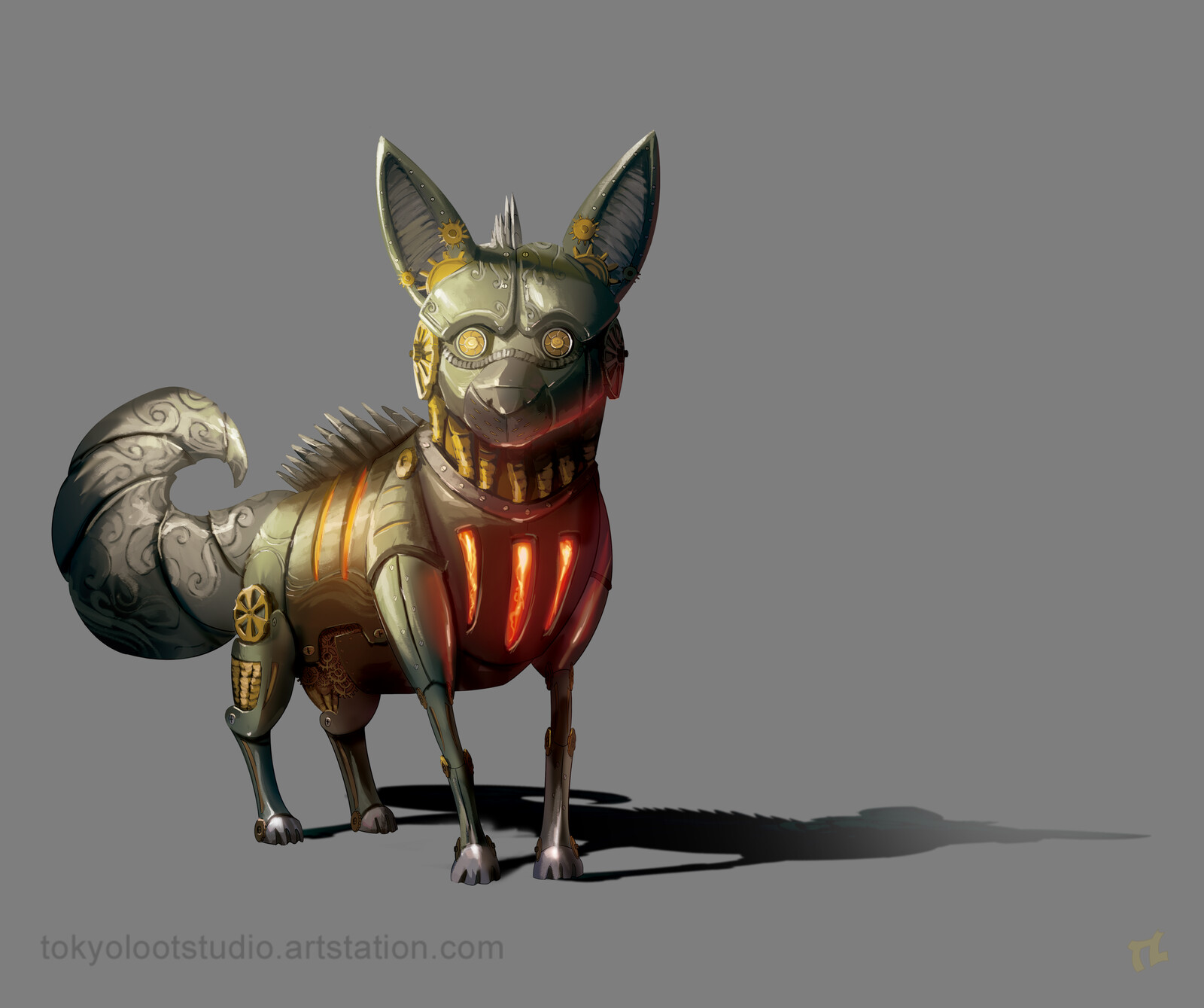 Rendered.