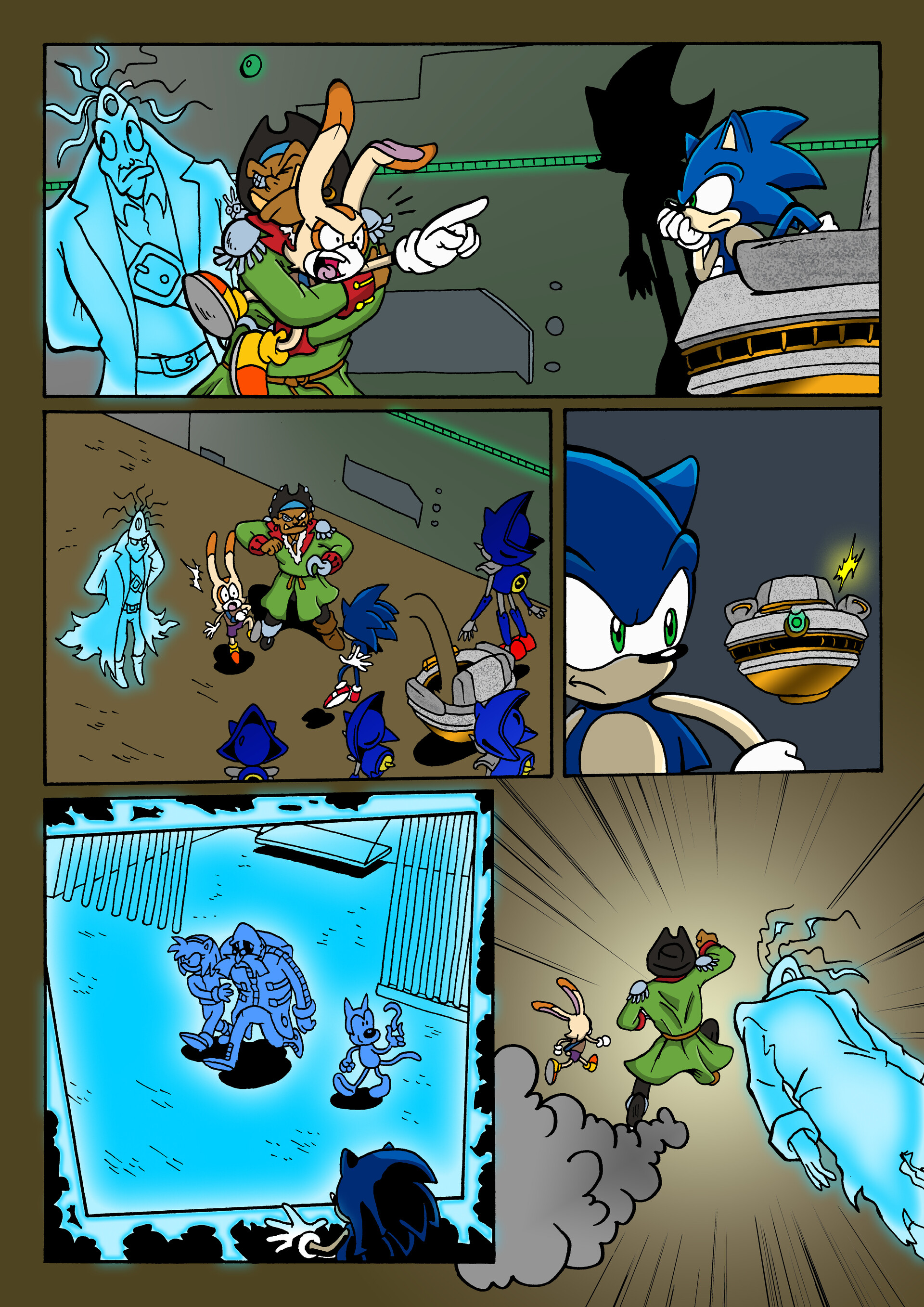 New to Sonic the Comic?  Sonic the Comic Online!