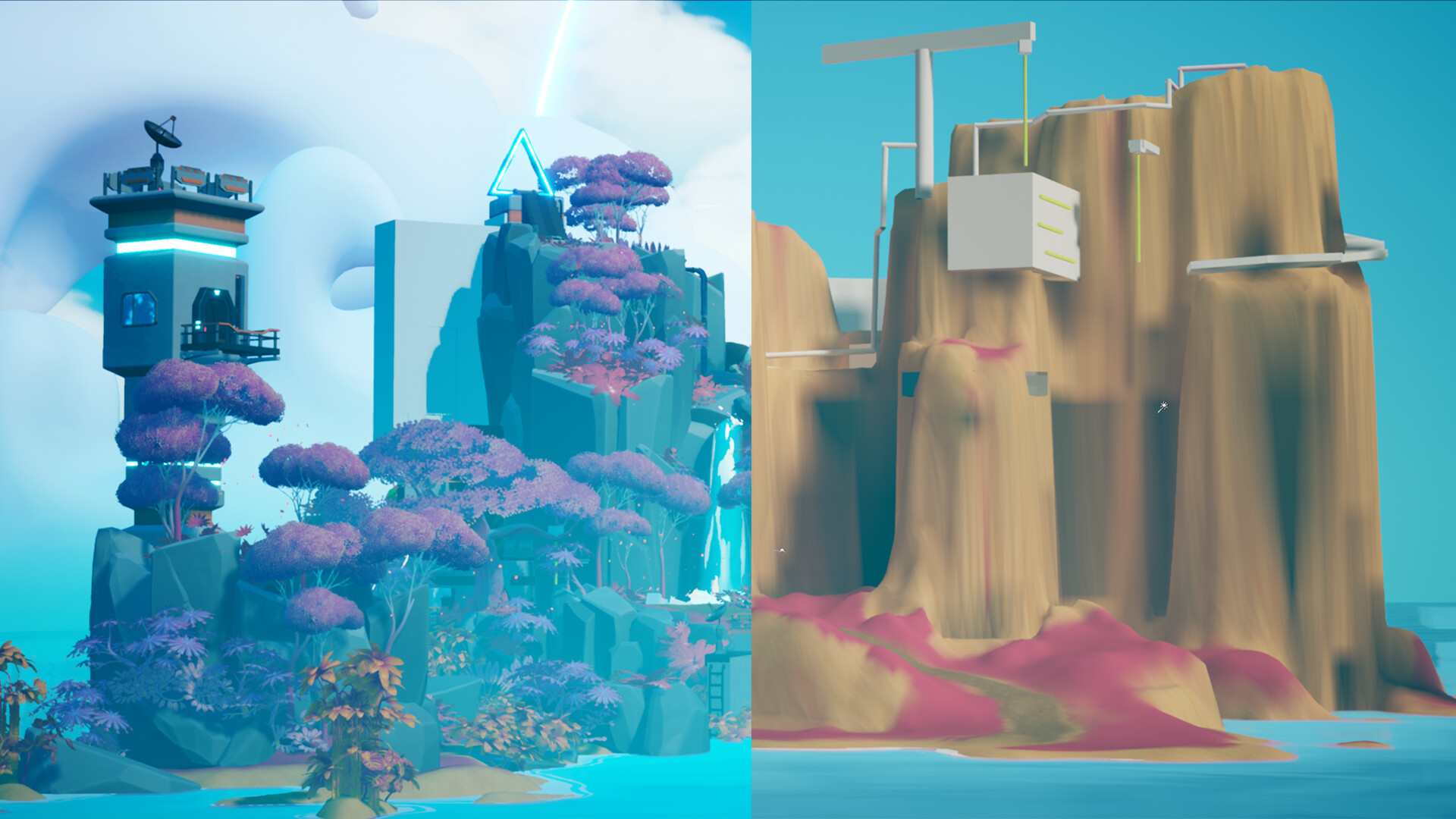 Comparison between final level and the greybox.