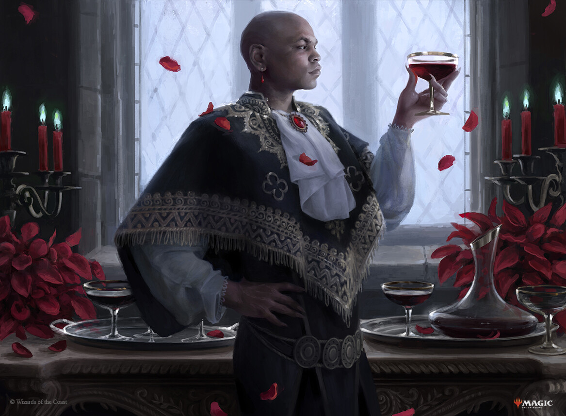Voldaren Epicure, painted for Magic the Gathering´s Crimson Vow (2021)