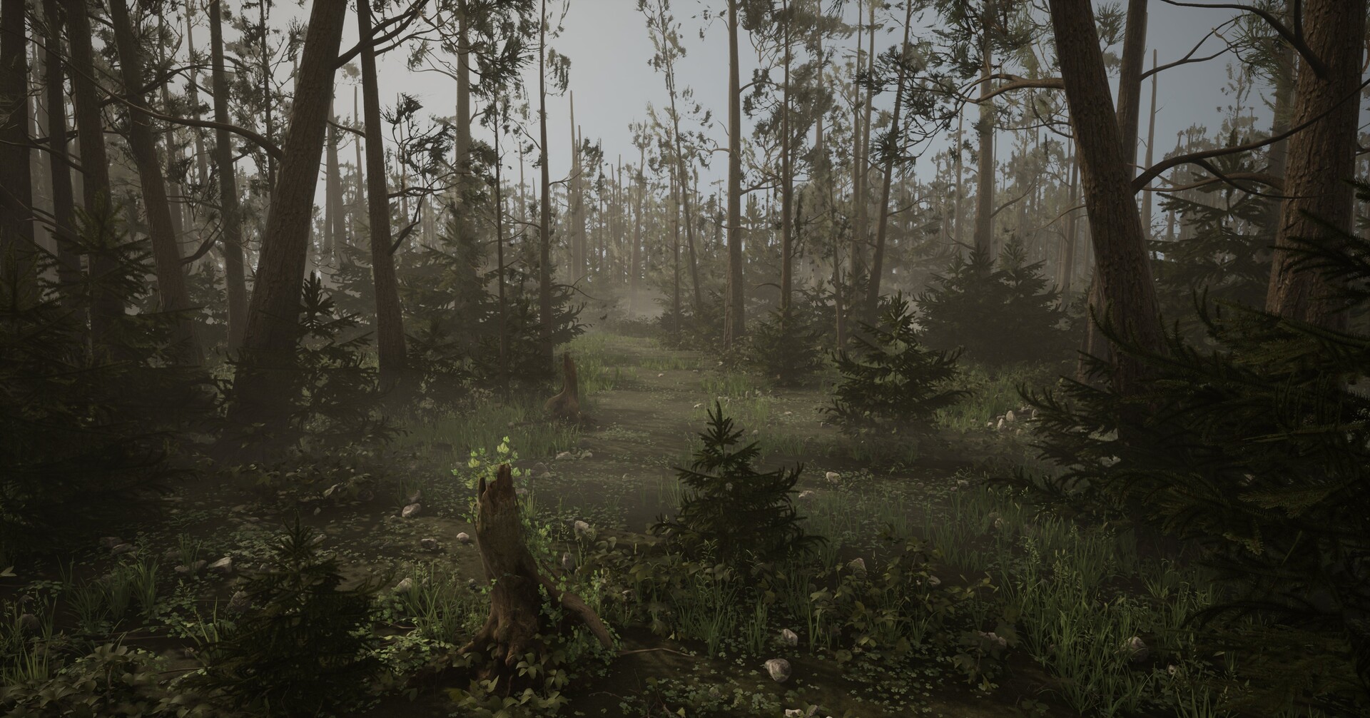 Artstation - Foggy Woods (ue4)