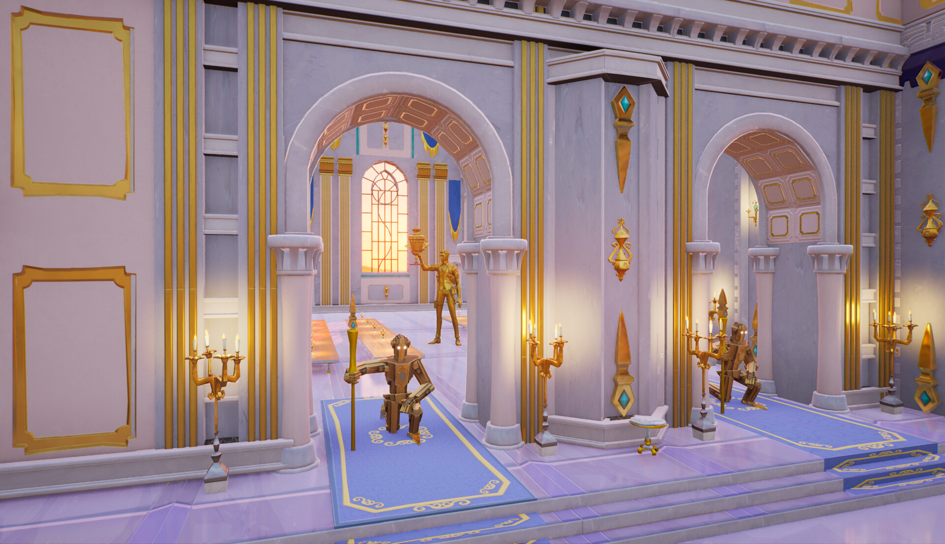 ArtStation - FNCS Throne Room | Royal Guards