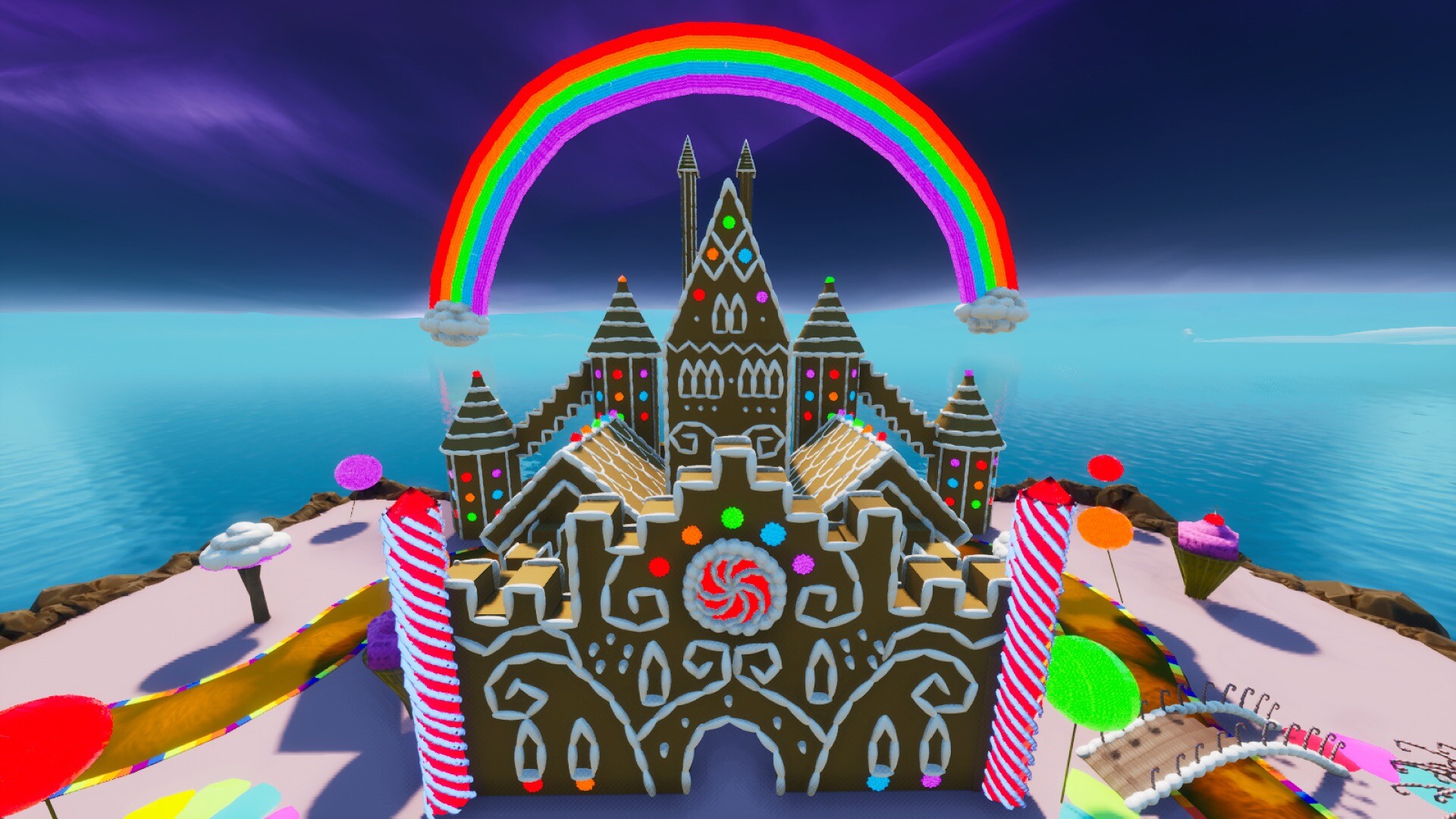 ArtStation Candyland Castle