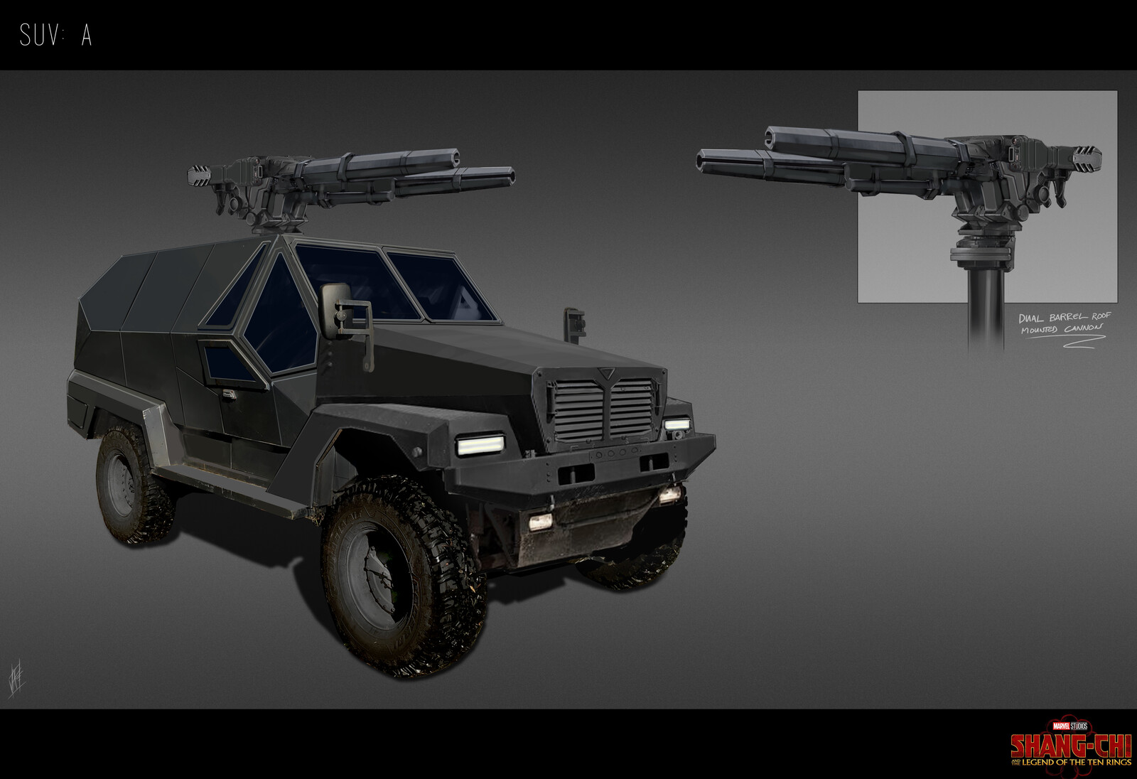 Shang-Chi : Concept Illustration : Vehicles