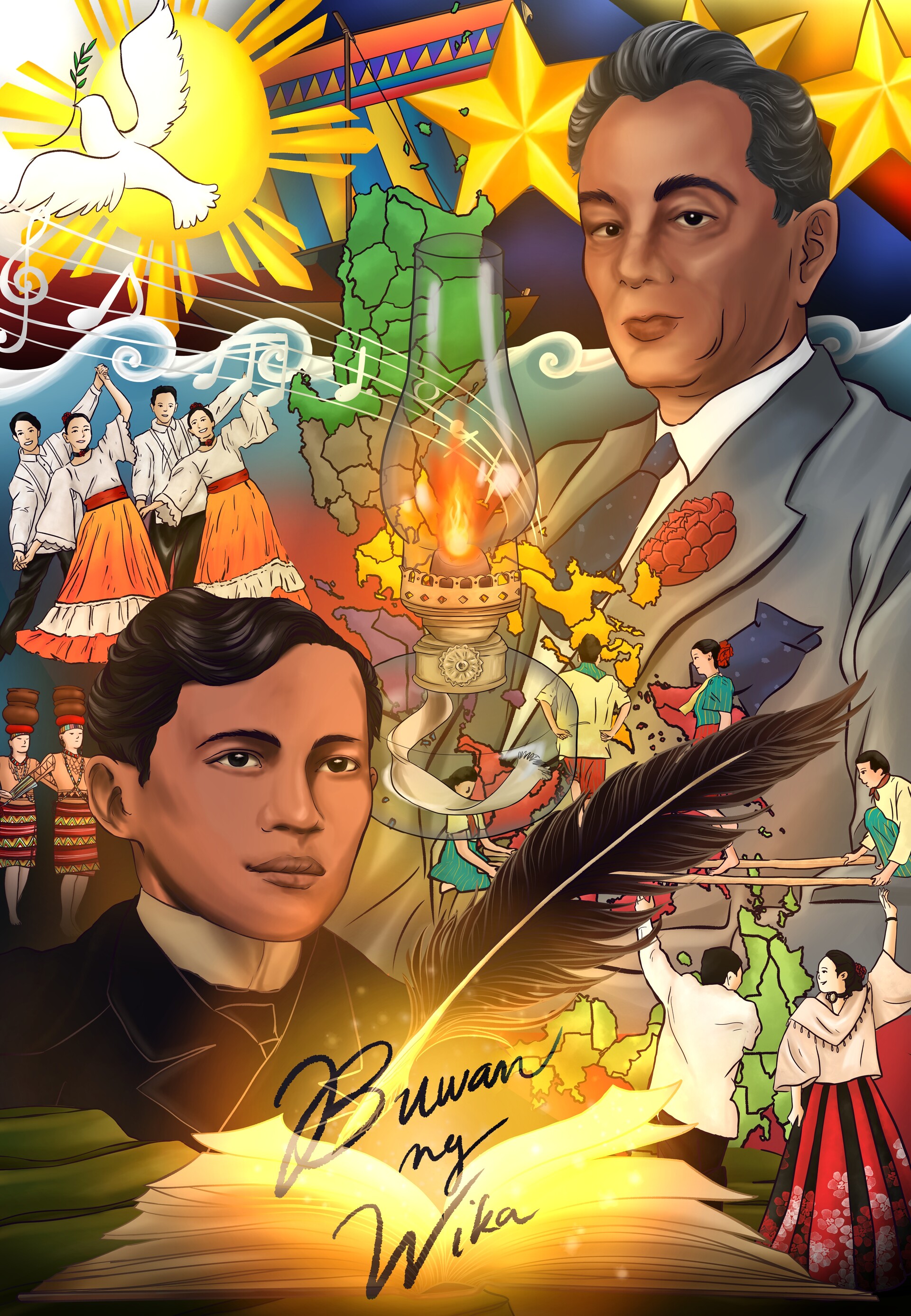ArtStation Buwan ng Wika Poster