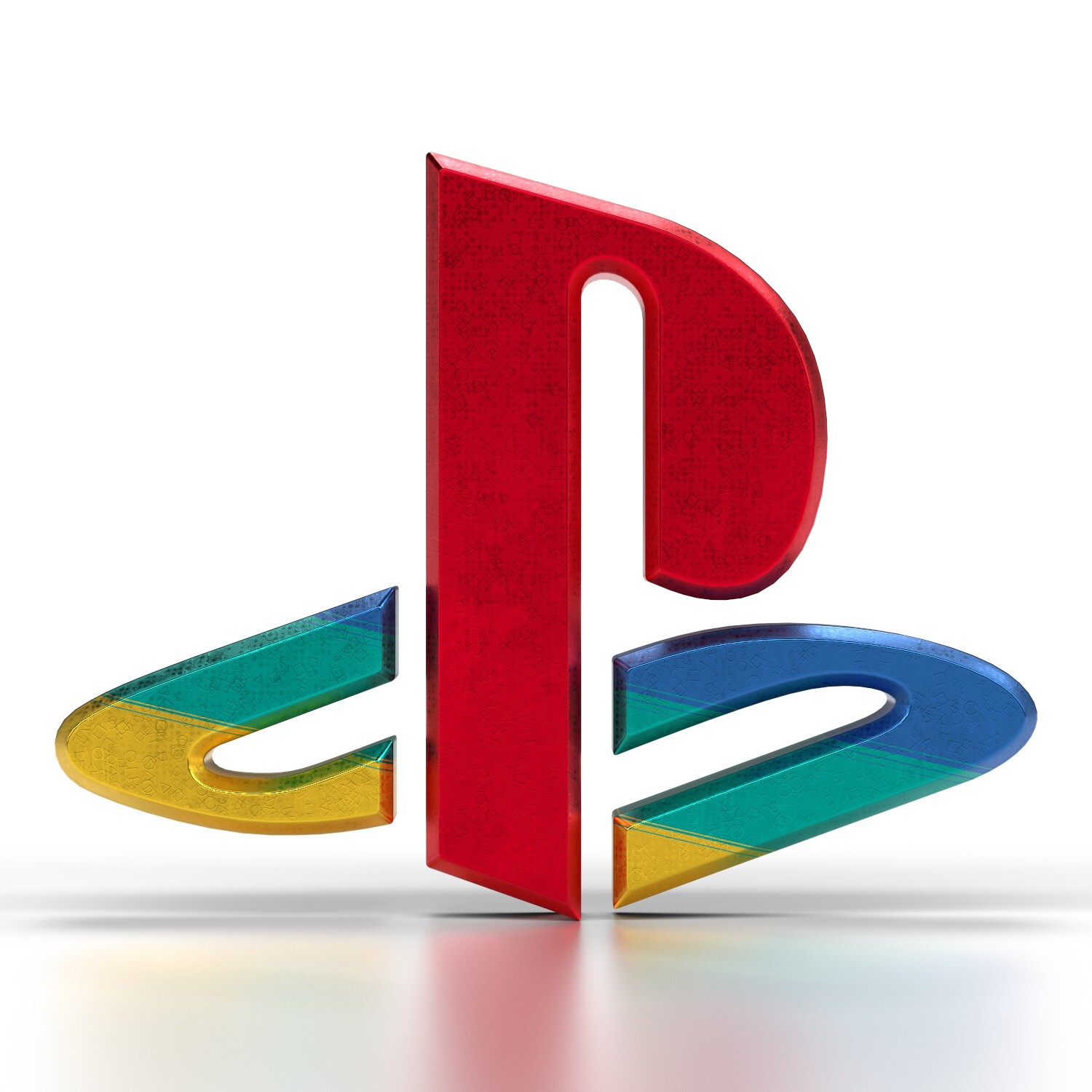 STL file Playstation Logo LED Sign 🎮・3D print object to download・Cults