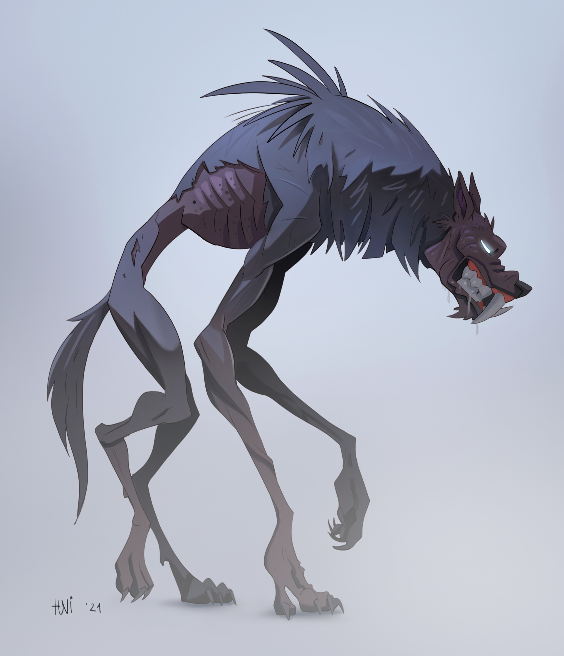 ArtStation - Werewolf 🌙