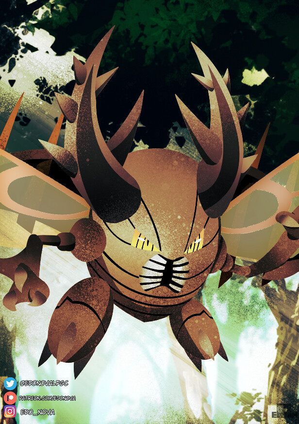 ArtStation Mega Pinsir The Mega beetle