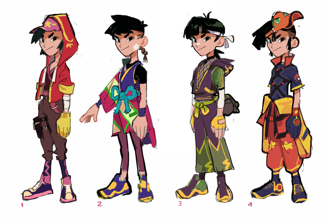 Qing's outfits explorations