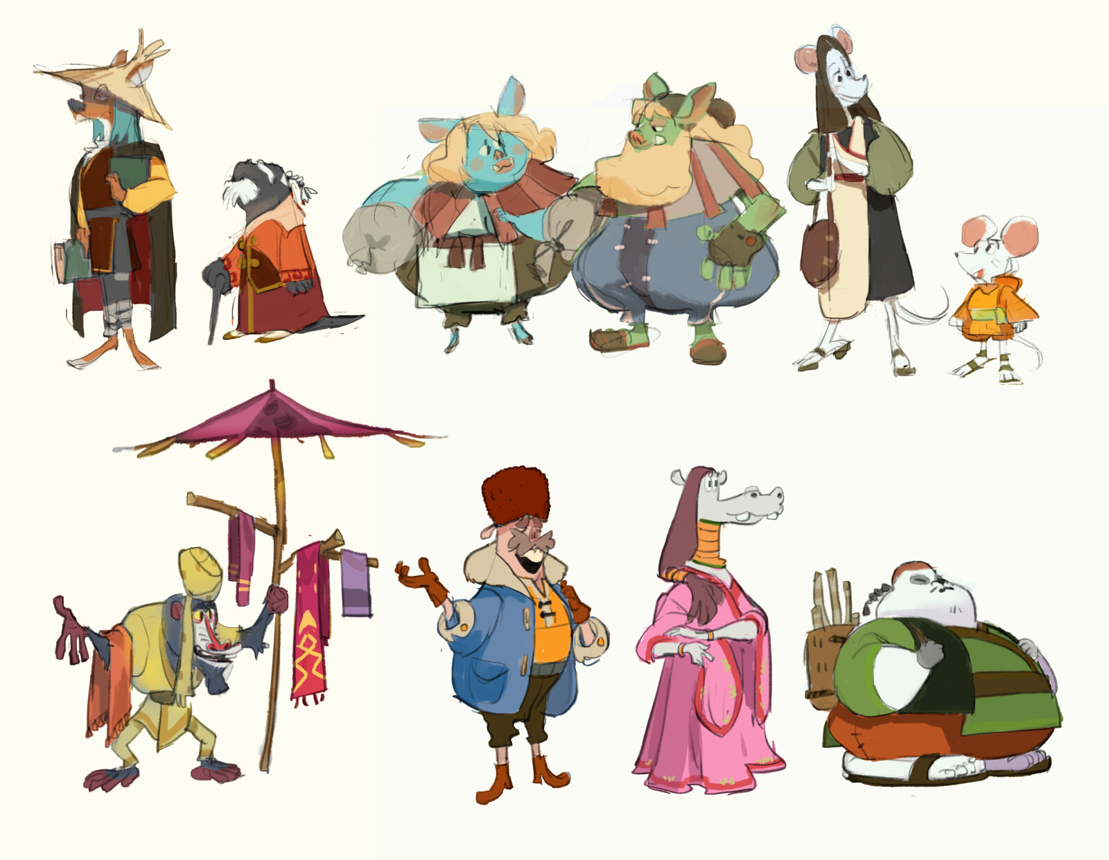 side characters