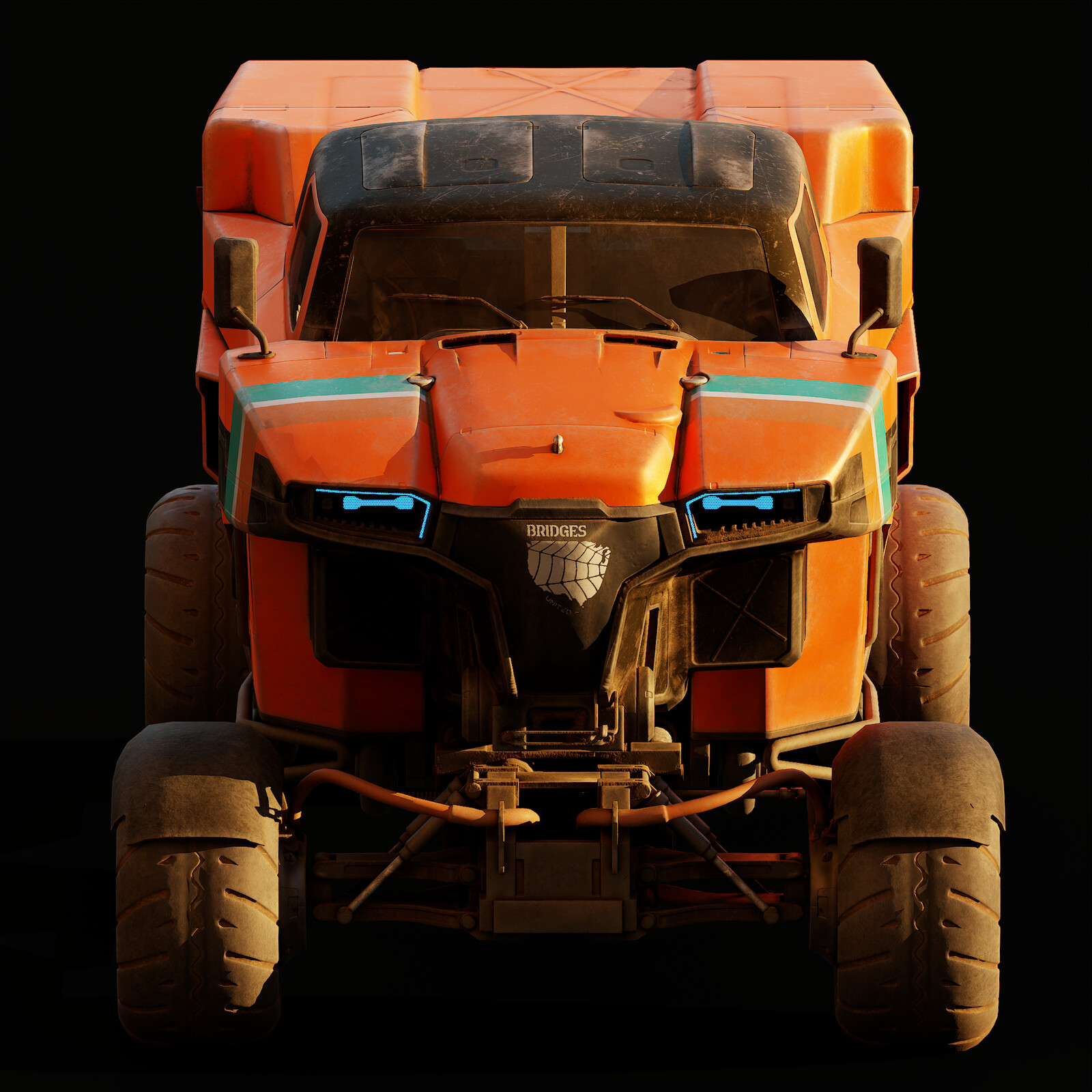 Cicada truck from death stranding
