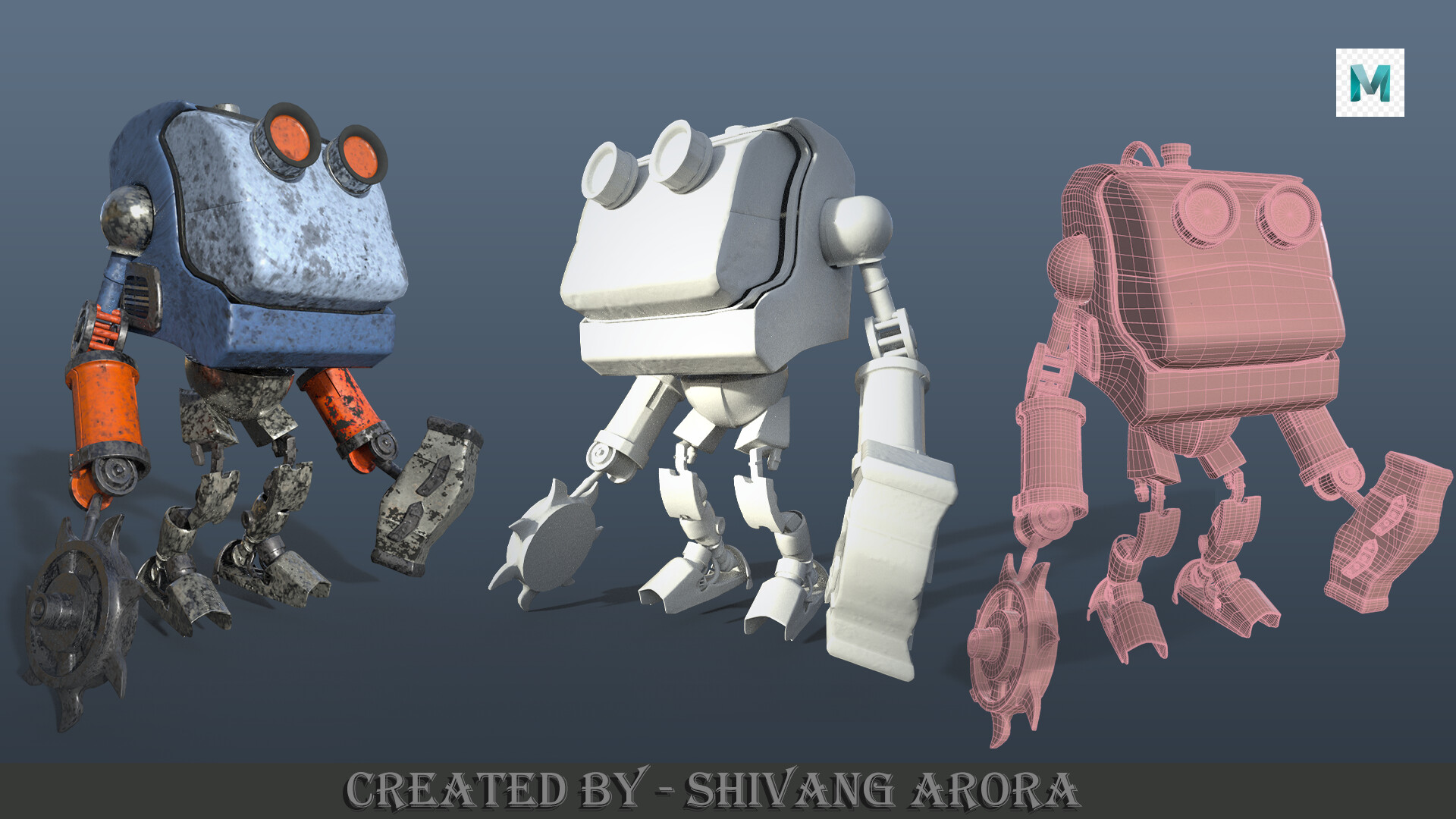 ArtStation - Mini Robot