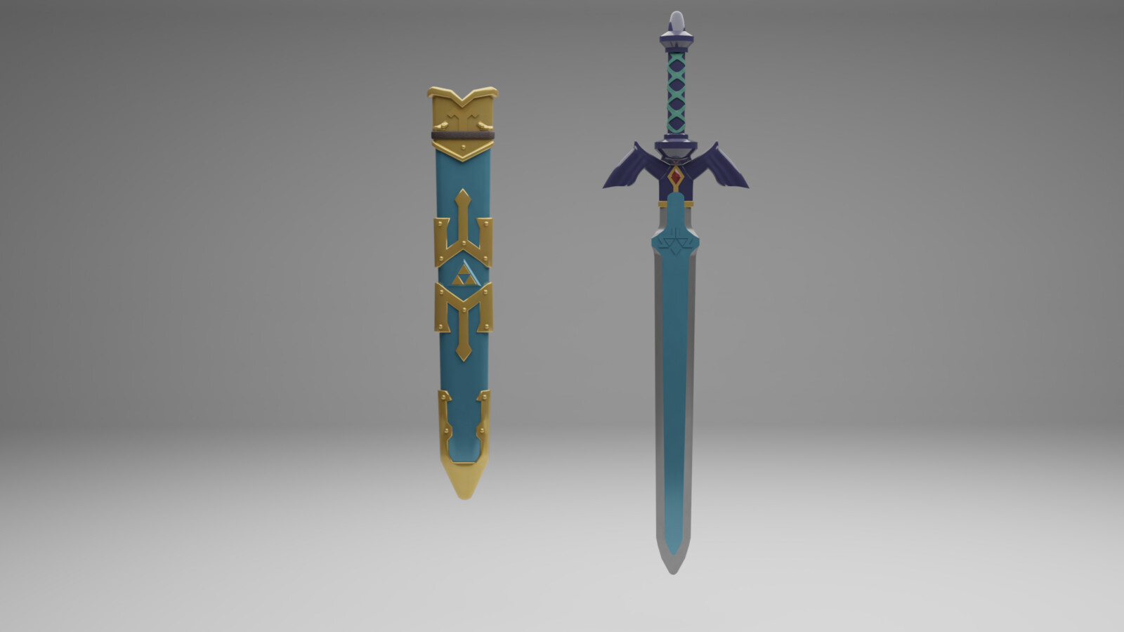 Zelda- Link Sword &amp; Sheath