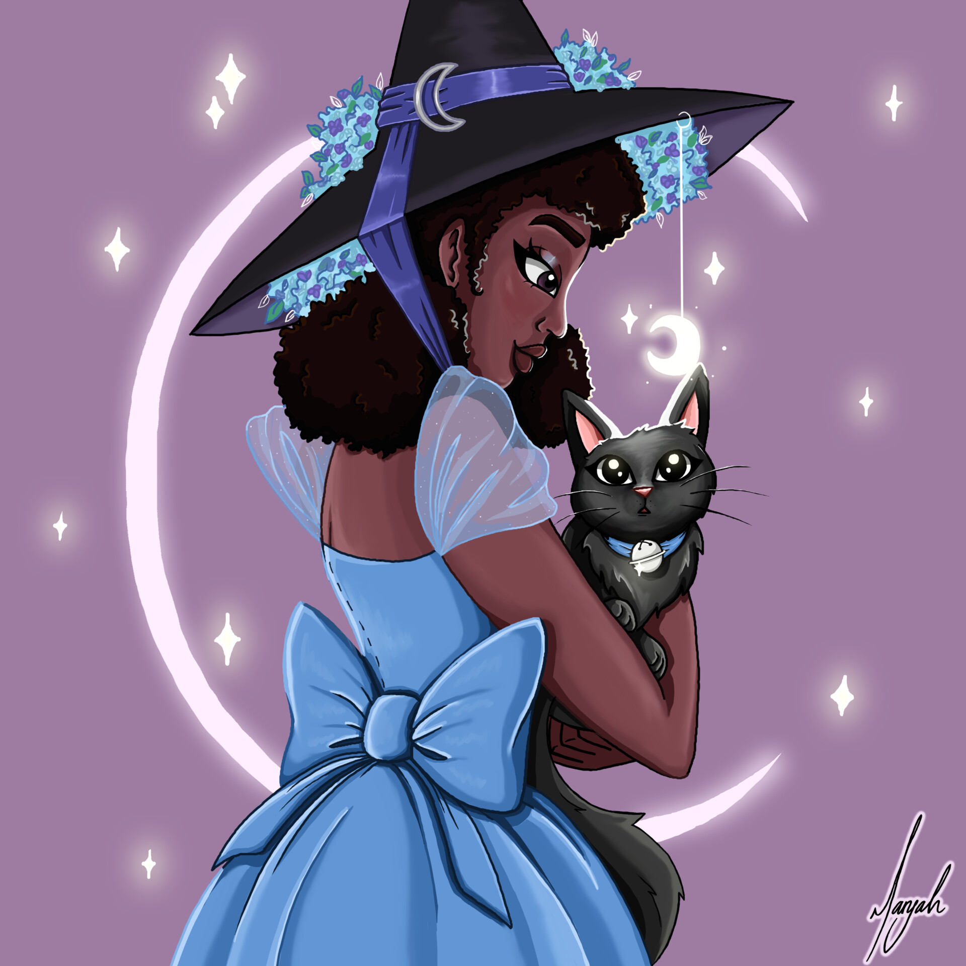ArtStation - Lunar Witch (DTIYS)