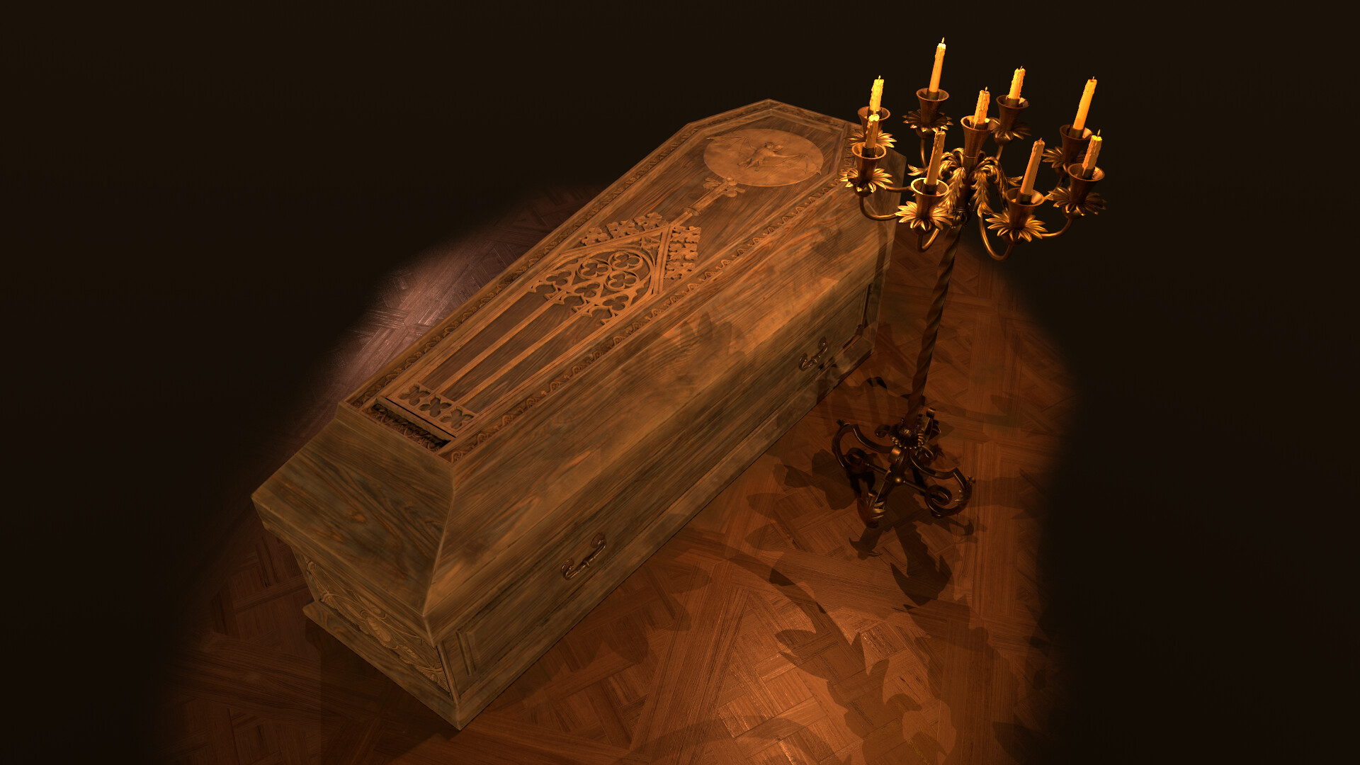 Artstation Dracula Coffin