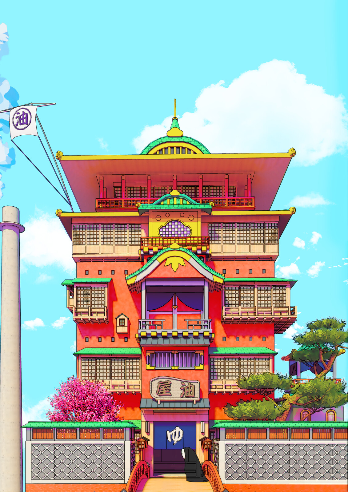 Omorphia Visual Bathhouse (Spirited Away)