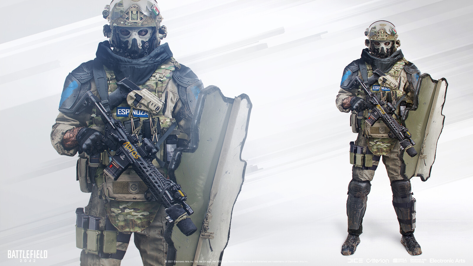 Santiago "Dozer" Espinoza - final concept art - Epic