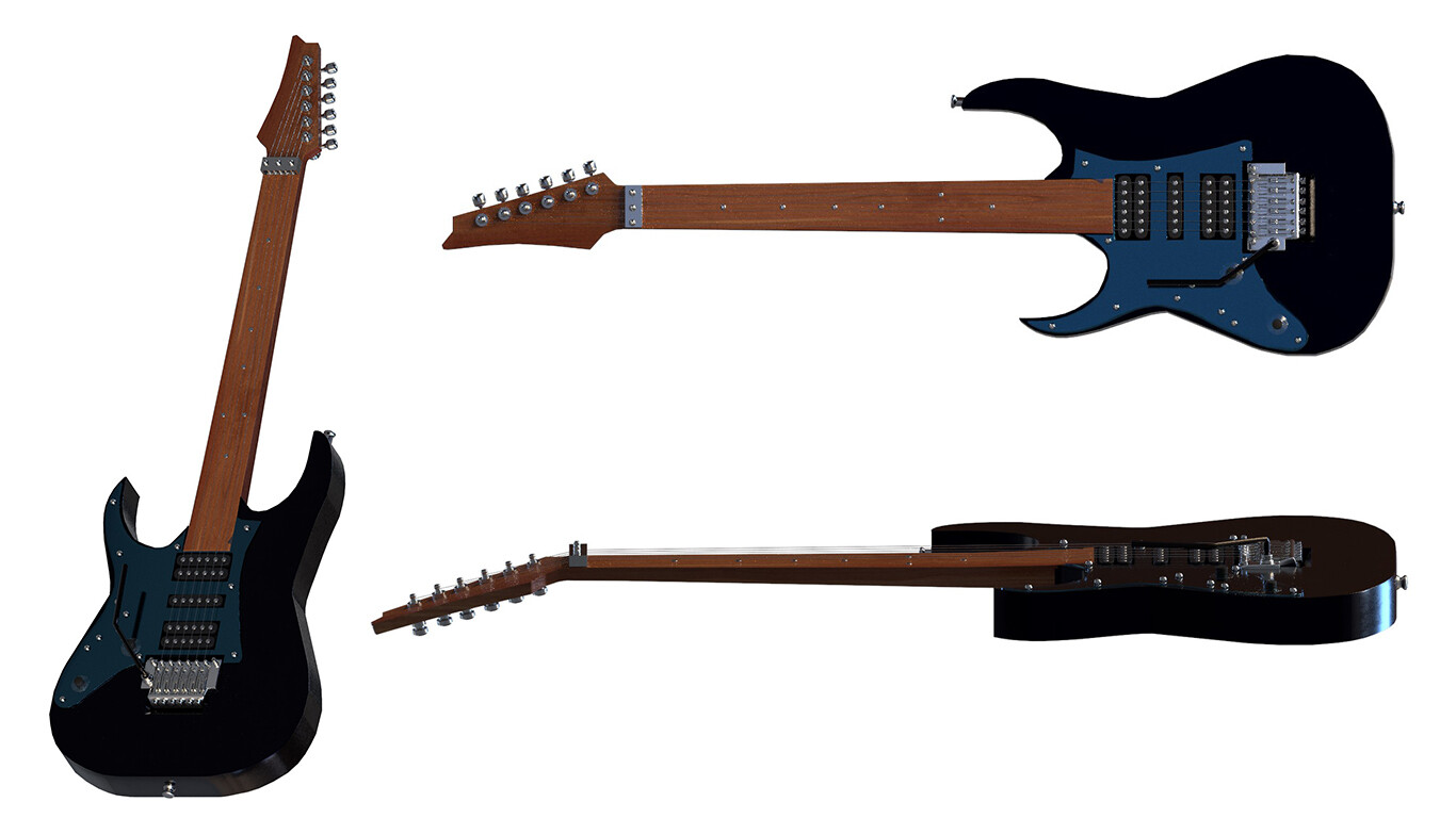 ArtStation Ibanez Guitar