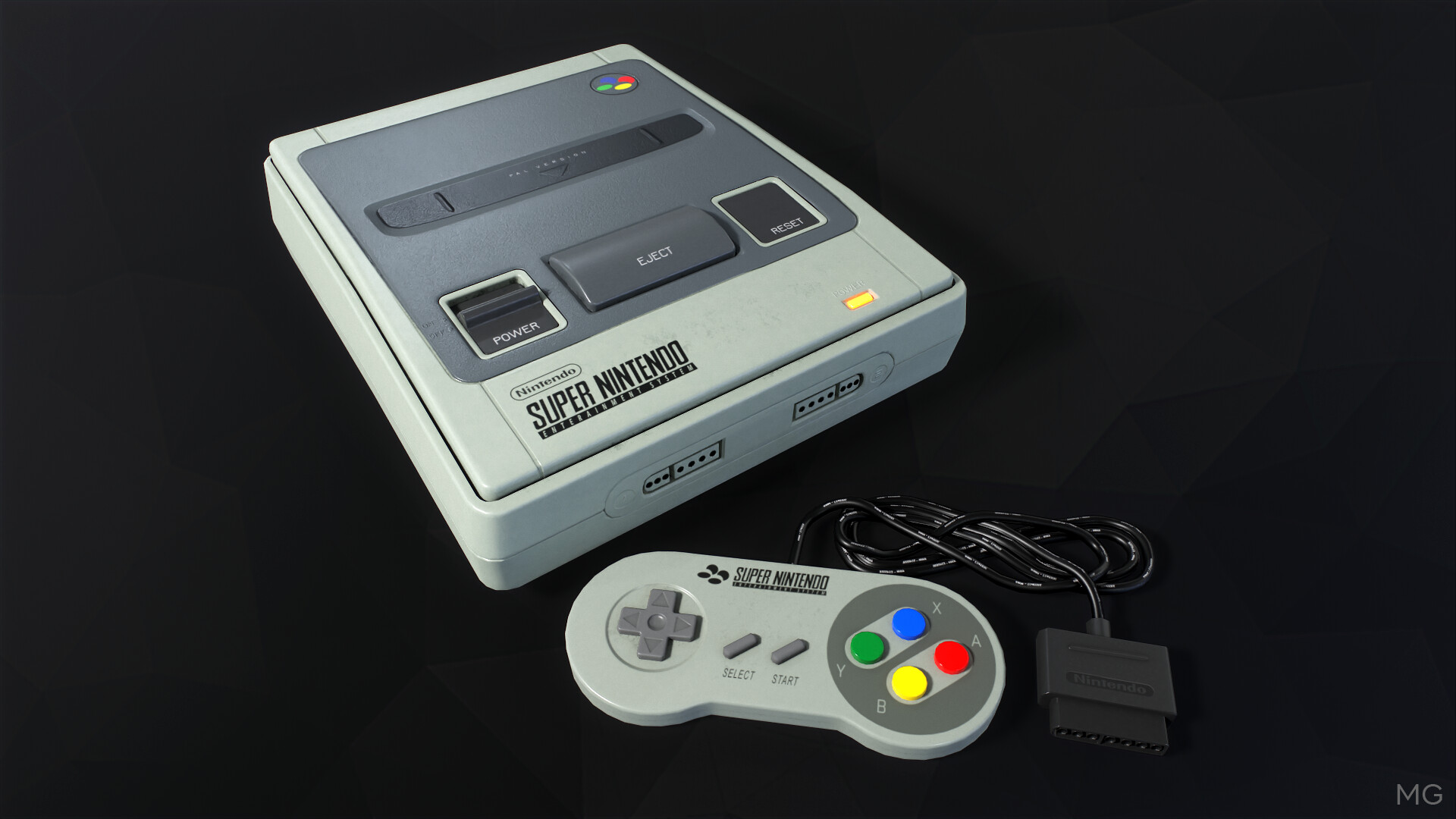 ArtStation - Nintendo Snes