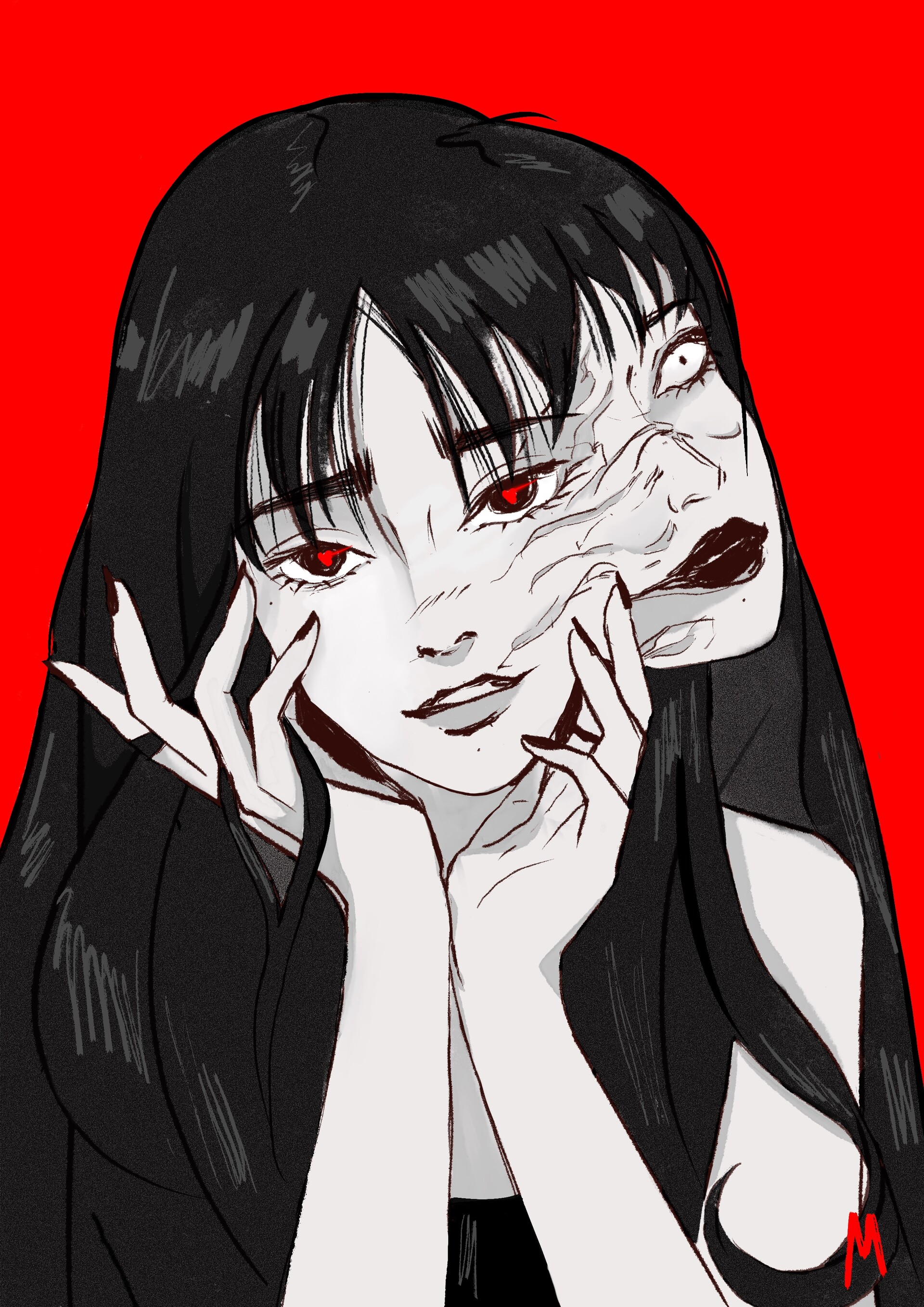 ArtStation - Duality: Tomie