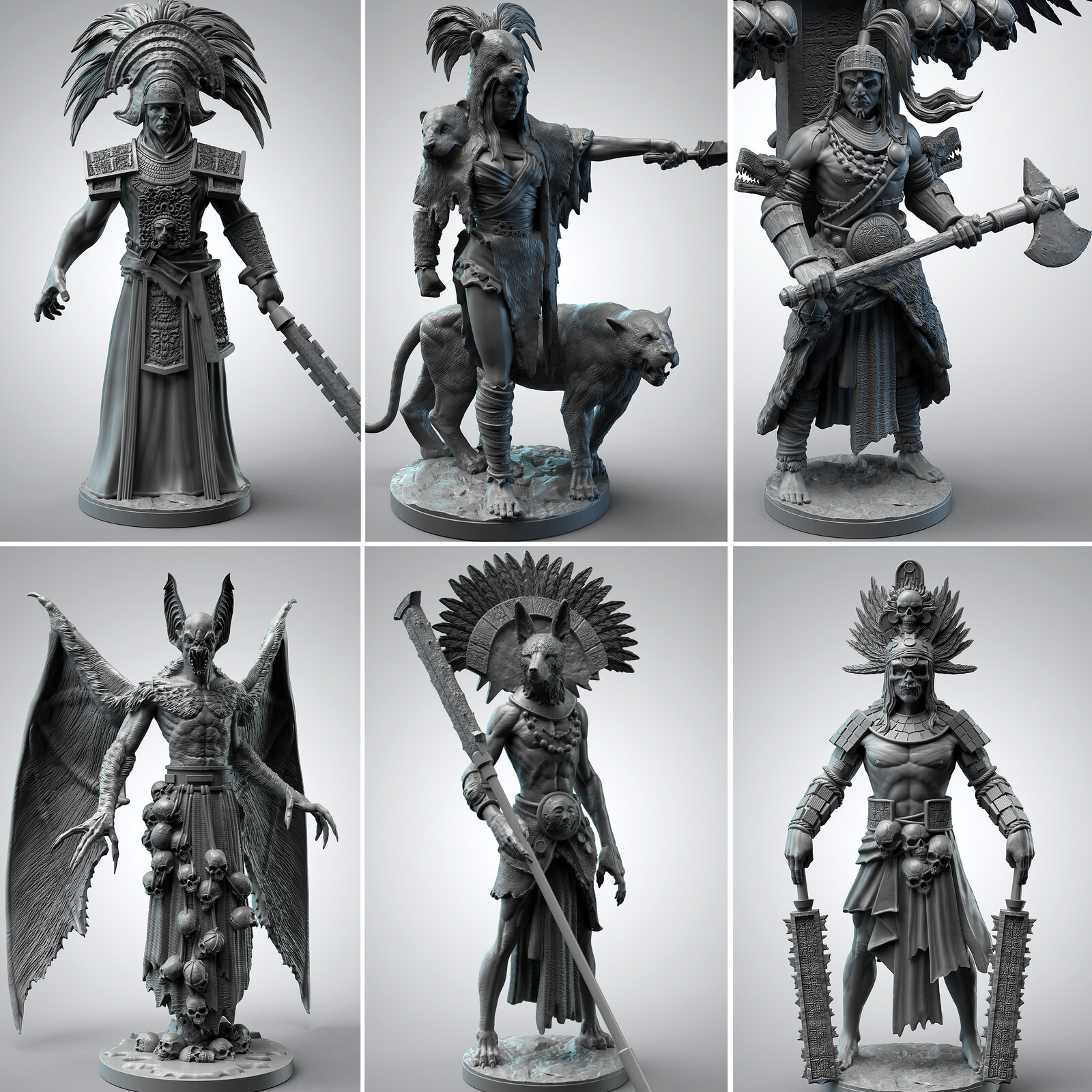 Yucatan - Boardgame miniatures