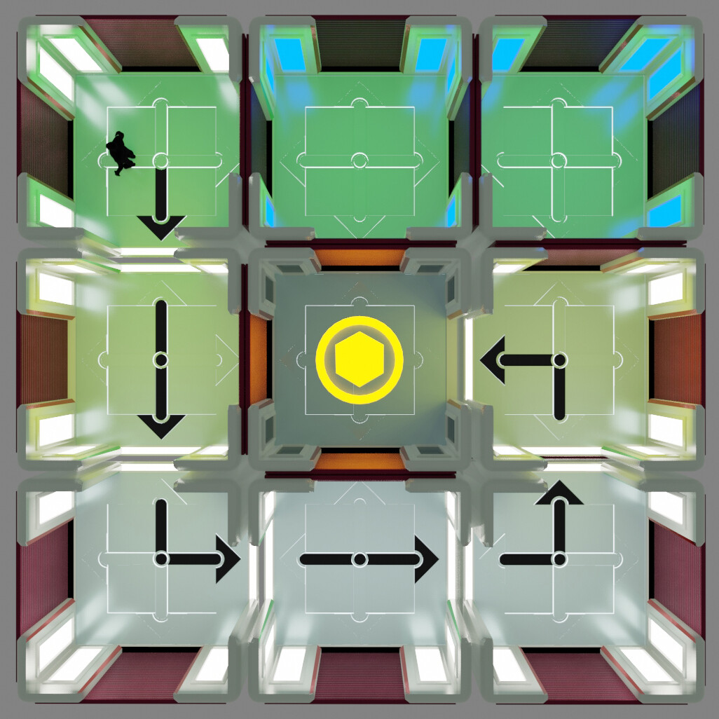 ArtStation - CUBE game