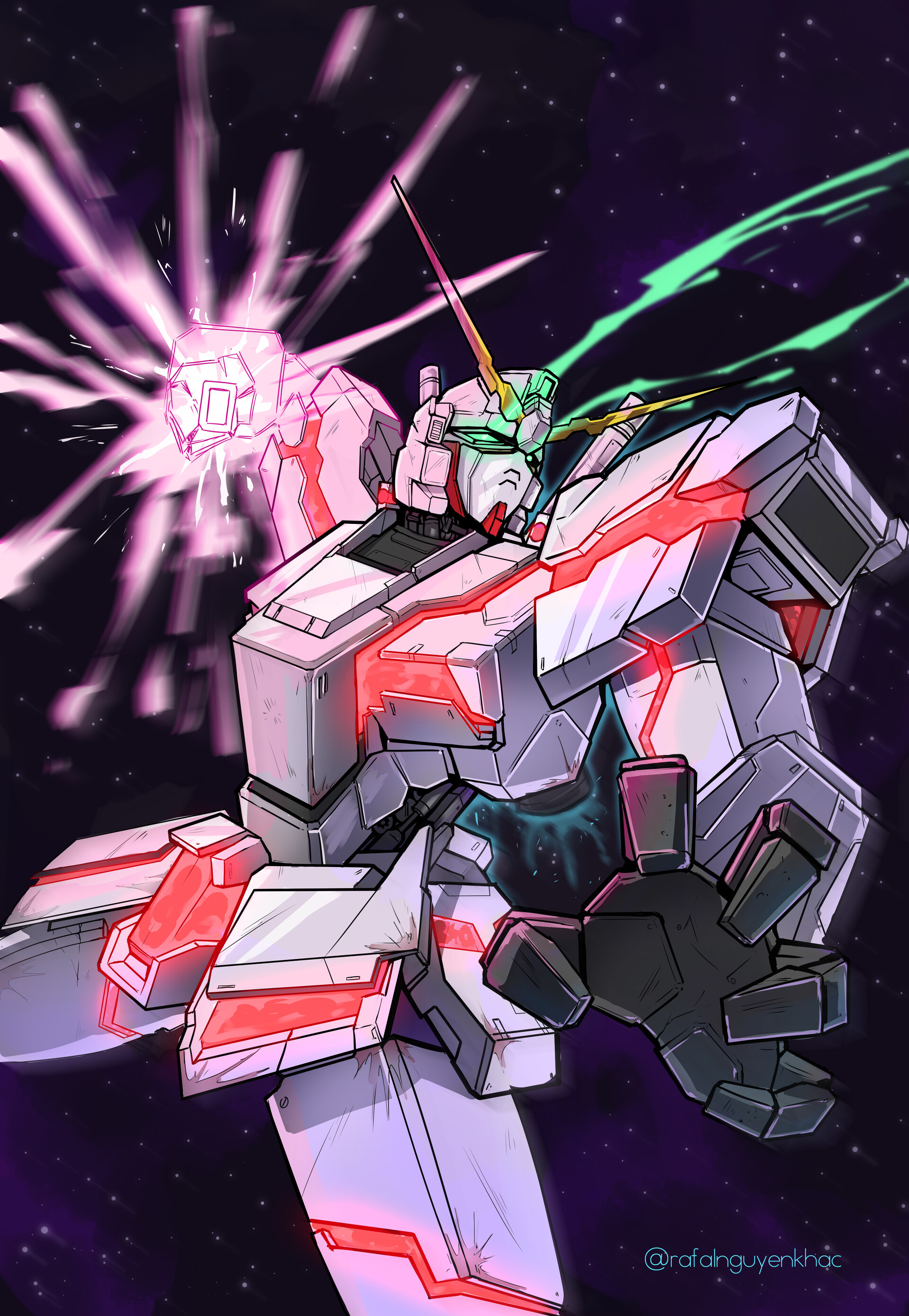 ArtStation - RX-0 Gundam Unicorn