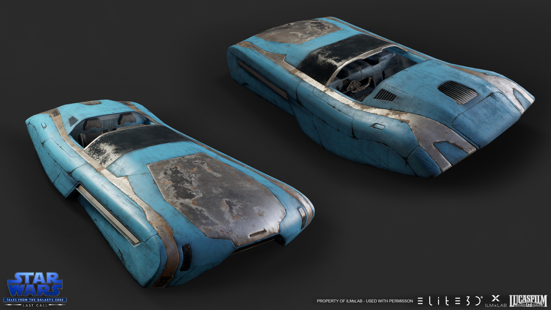 ArtStation Speeder Doors Star Wars: Tales from the Galaxy's