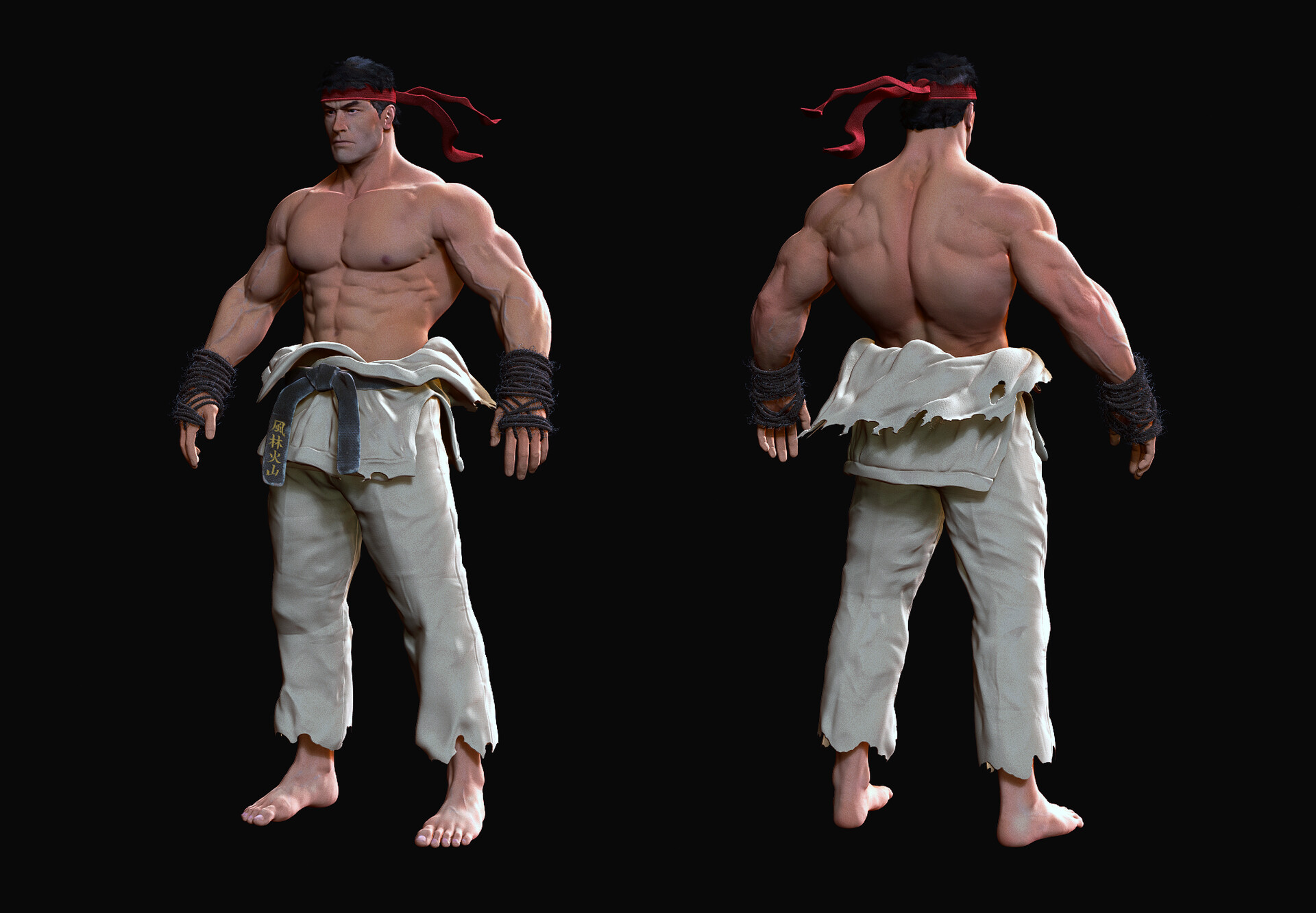 ArtStation - Street Fighter Ryu
