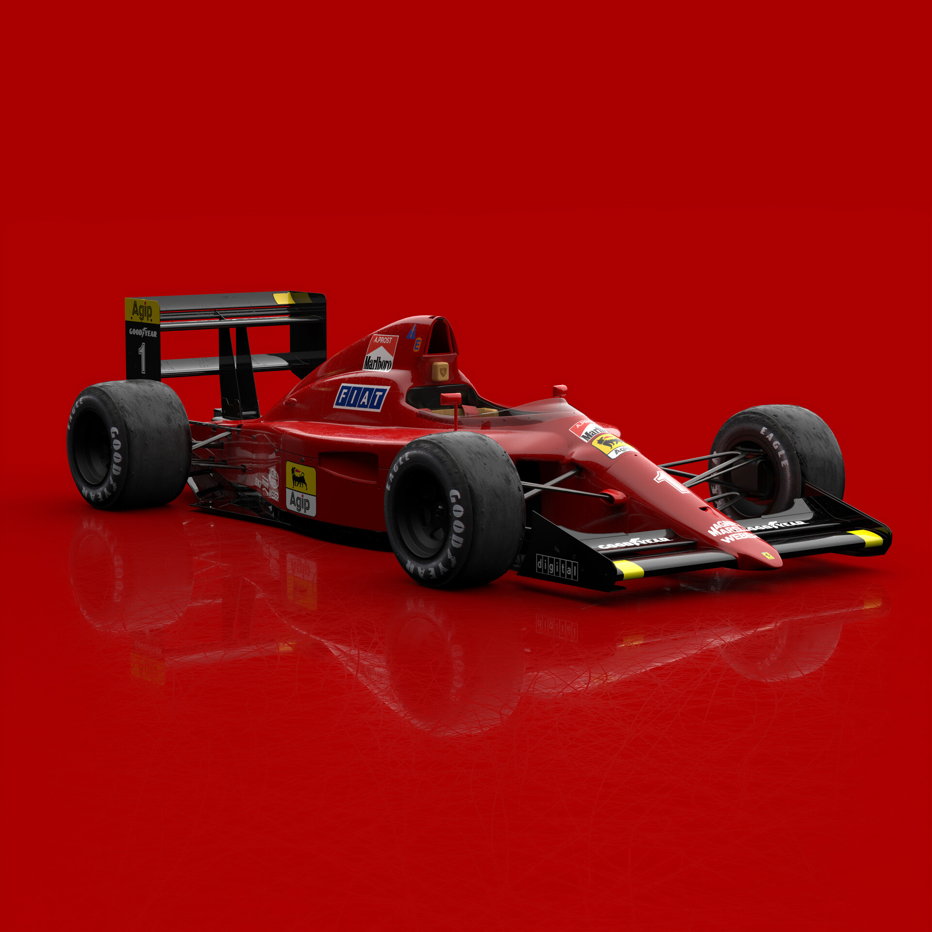 ArtStation - Ferrari F 641/2