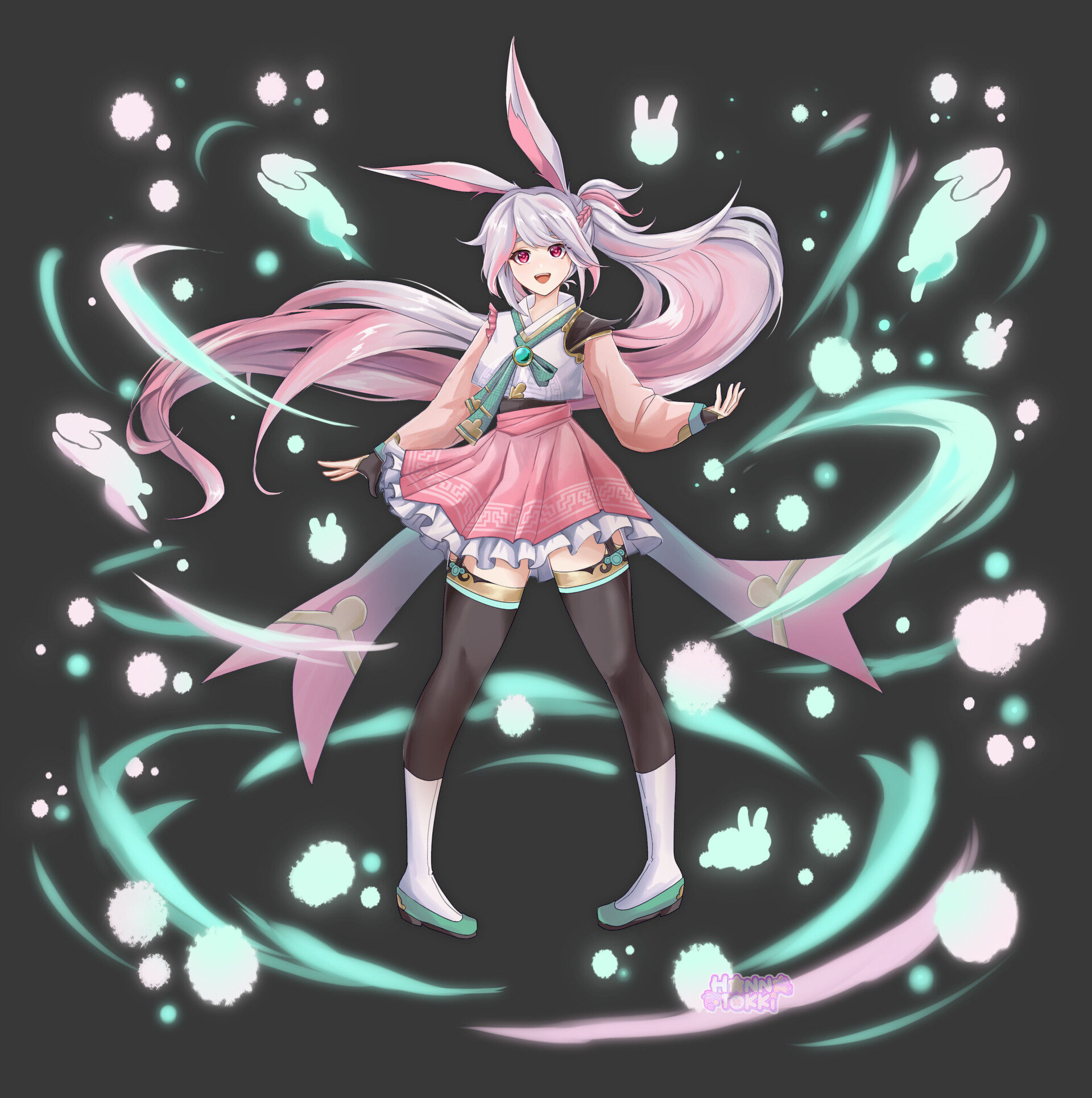 ArtStation Original Character Design Genshin Splash Art