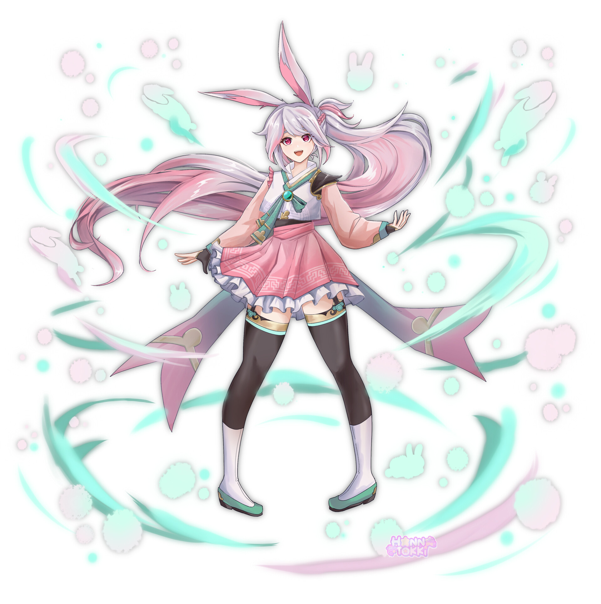 Holly Jin Original Character Design Genshin Splash Art