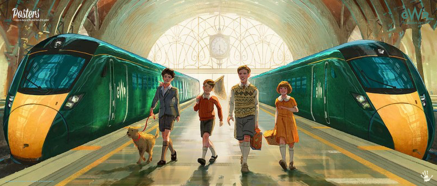 ArtStation - GREAT WESTERN RAILWAY FAMOUS FIVE 2017 ArtStation - GREAT WESTERN RAILWAY FAMOUS FIVE 2017