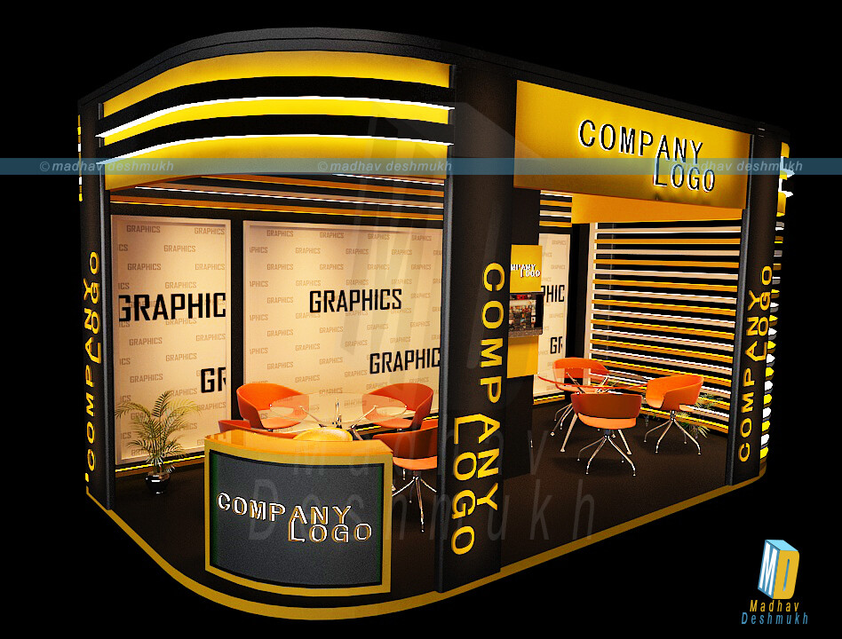 ArtStation Event Stall Design
