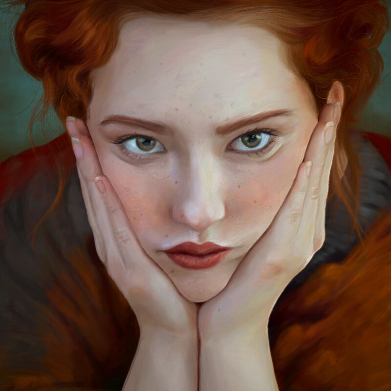 Red Portrait