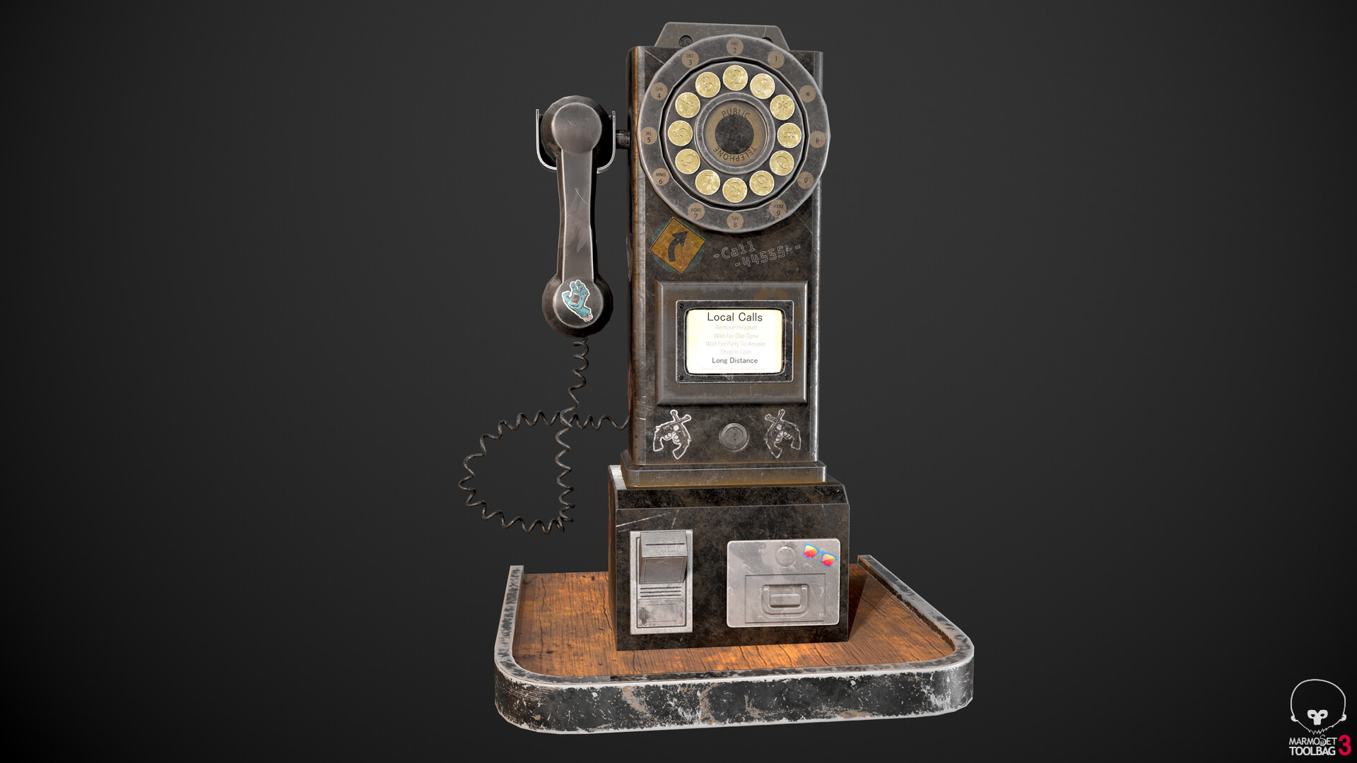 ArtStation - Old Pay Phone