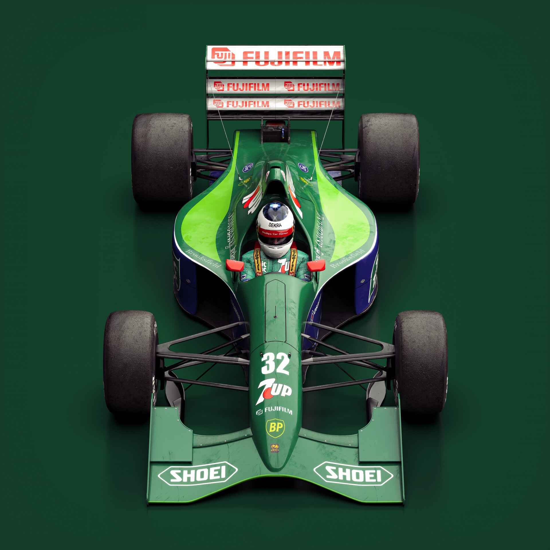 OPO 10 - Miniature car Formula 1 1/43 Compatible with