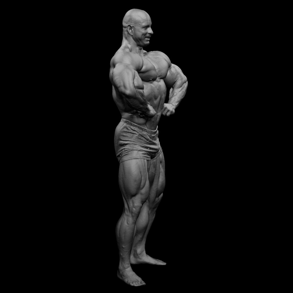 Ivan Pavlisko - Extreme Muscle references for 3D sculptors bundle 13