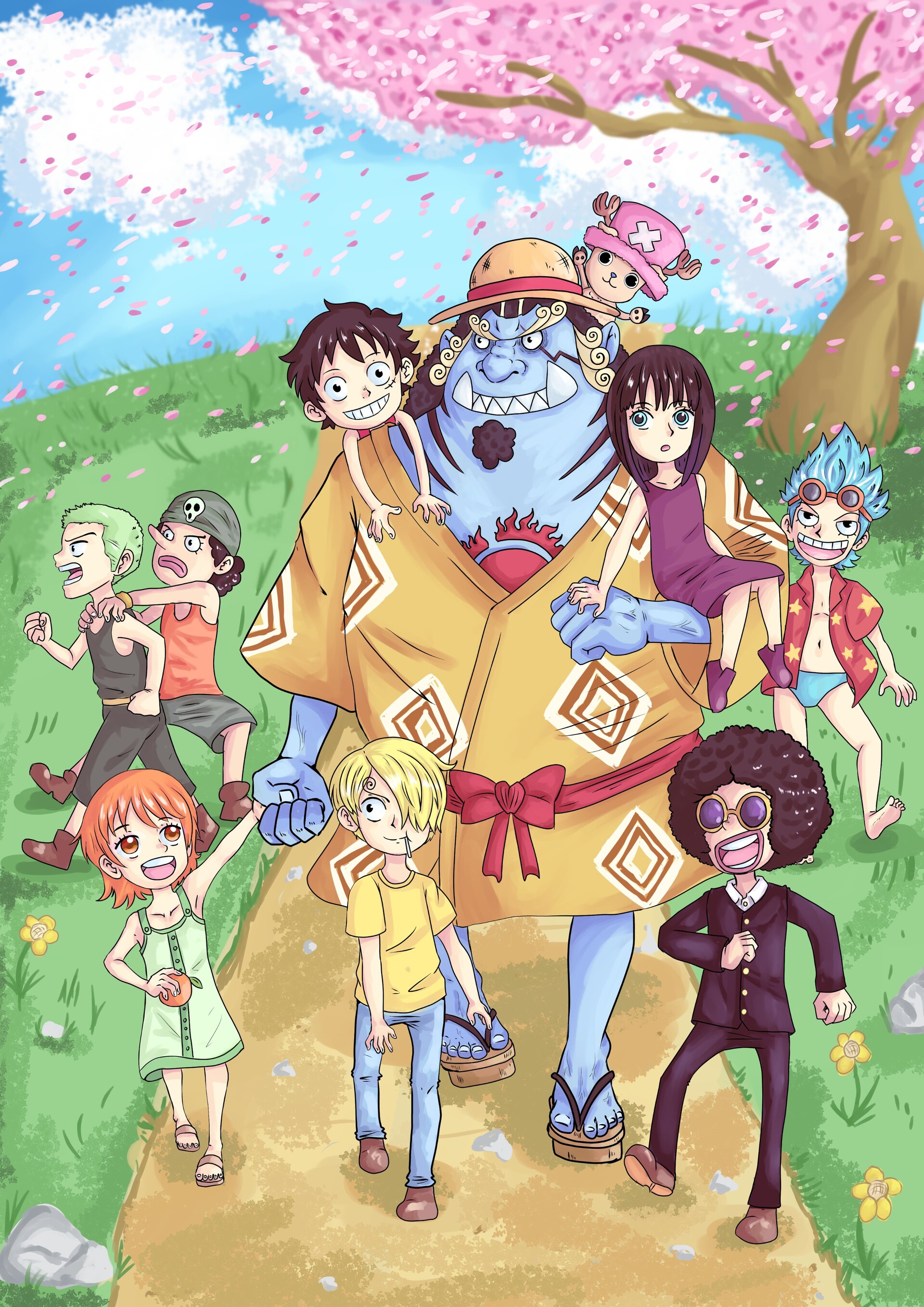 Artstation One Piece Chapter 1000 Fanart