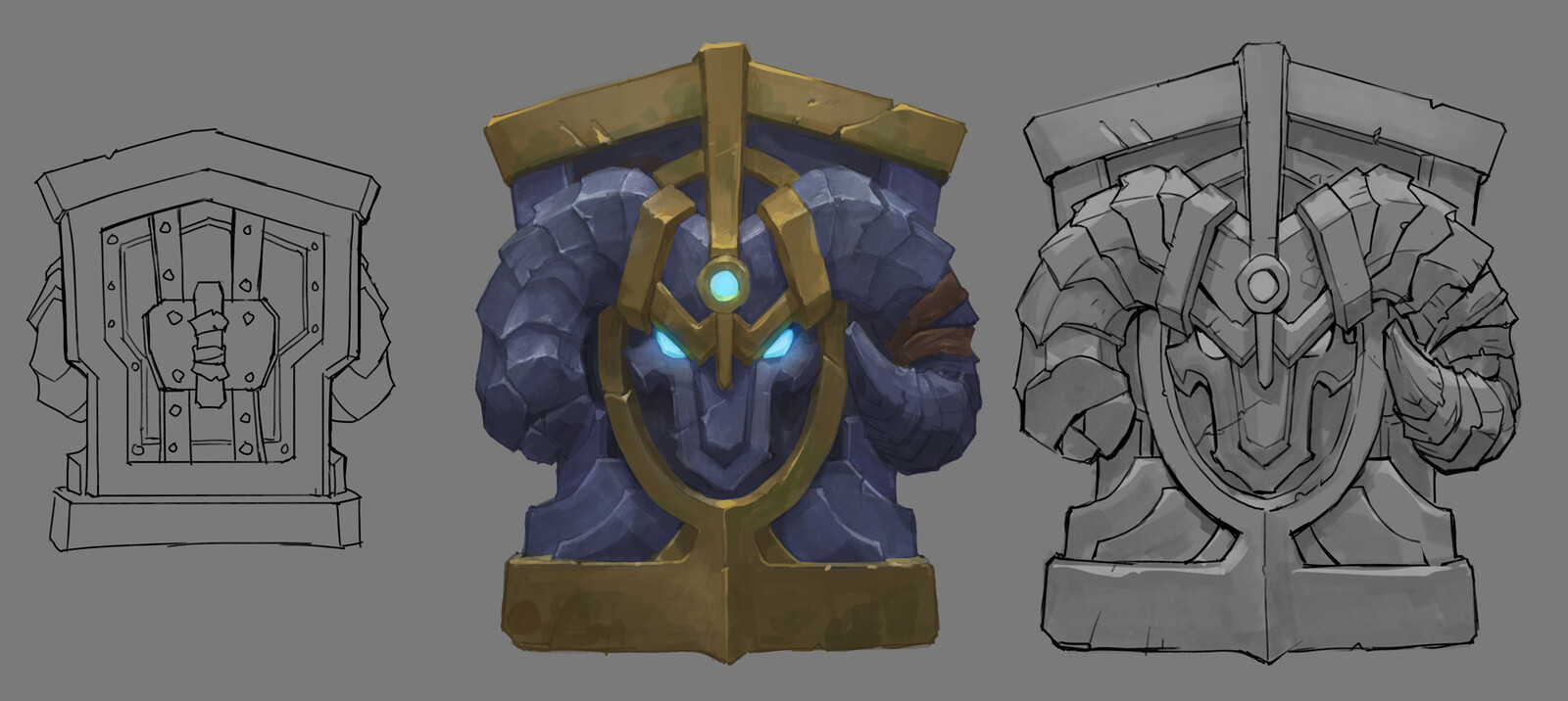 My take on Braum's shield
