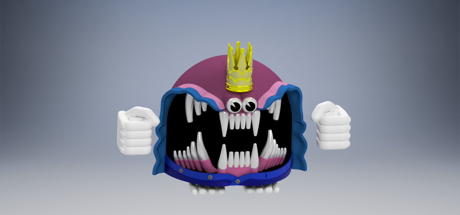 Artstation Felix Colgrave Double King Figure Artstation Felix Colgrave Double King Figure