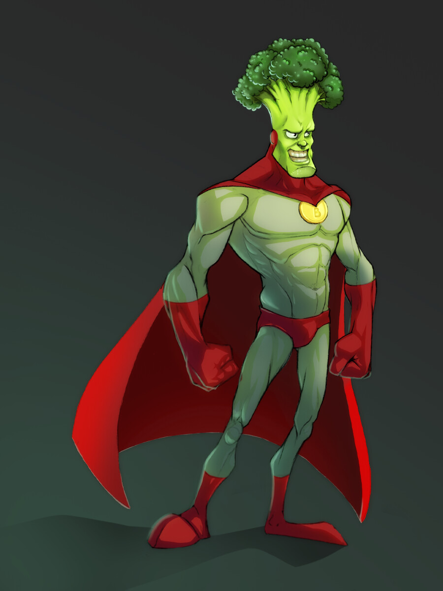 ArtStation Broccoli Man