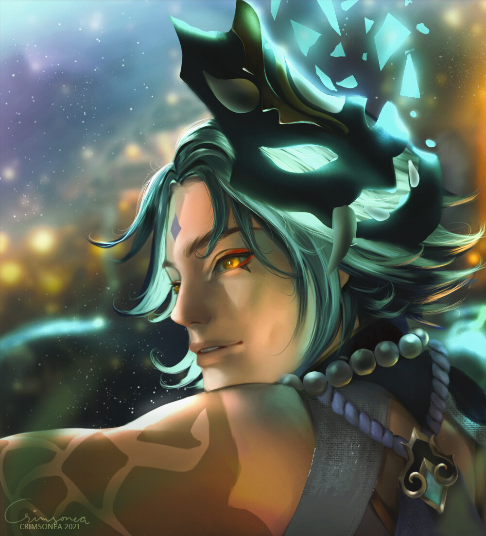 ArtStation Xiao The Young Adepti