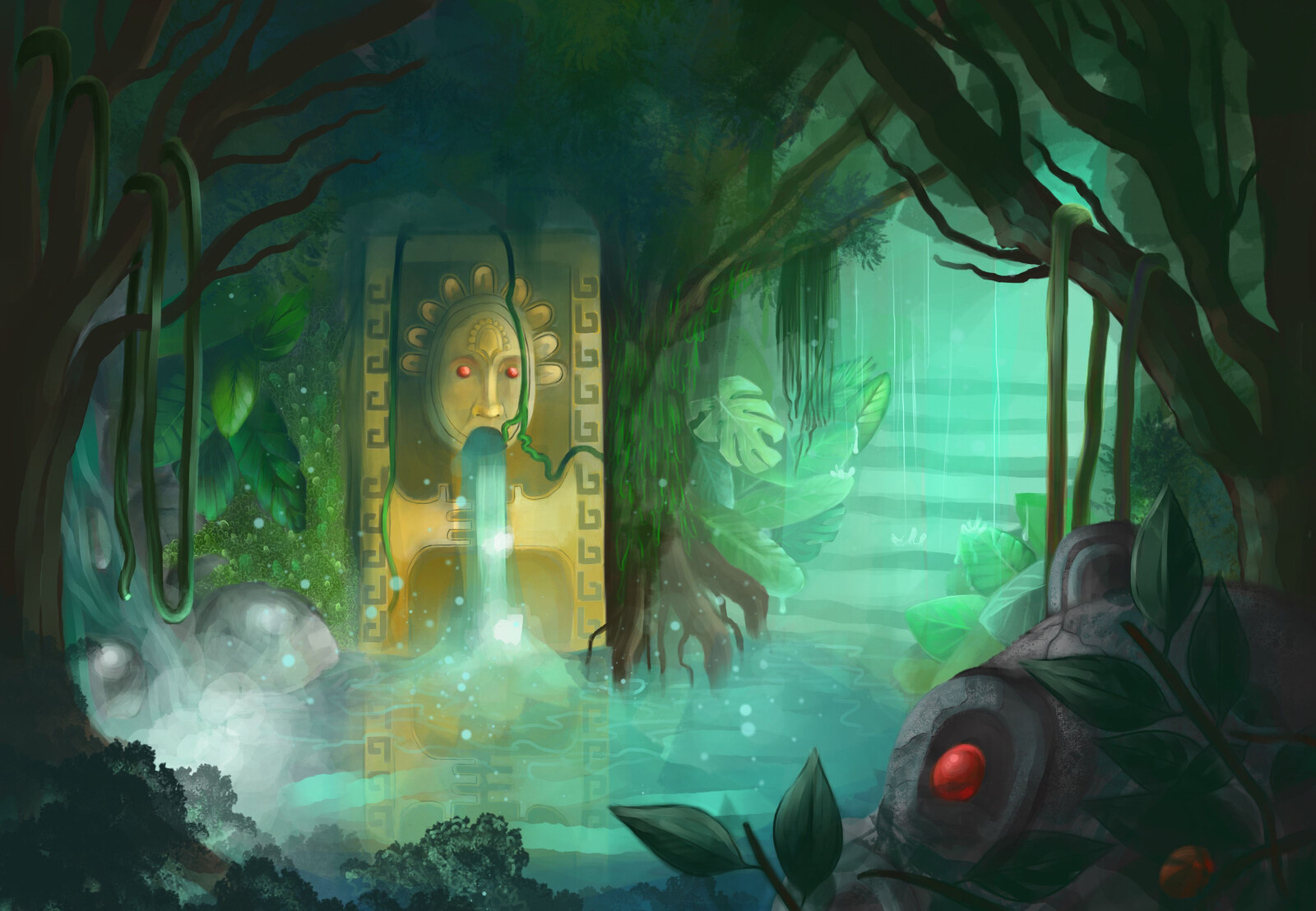 Forgotten Statue