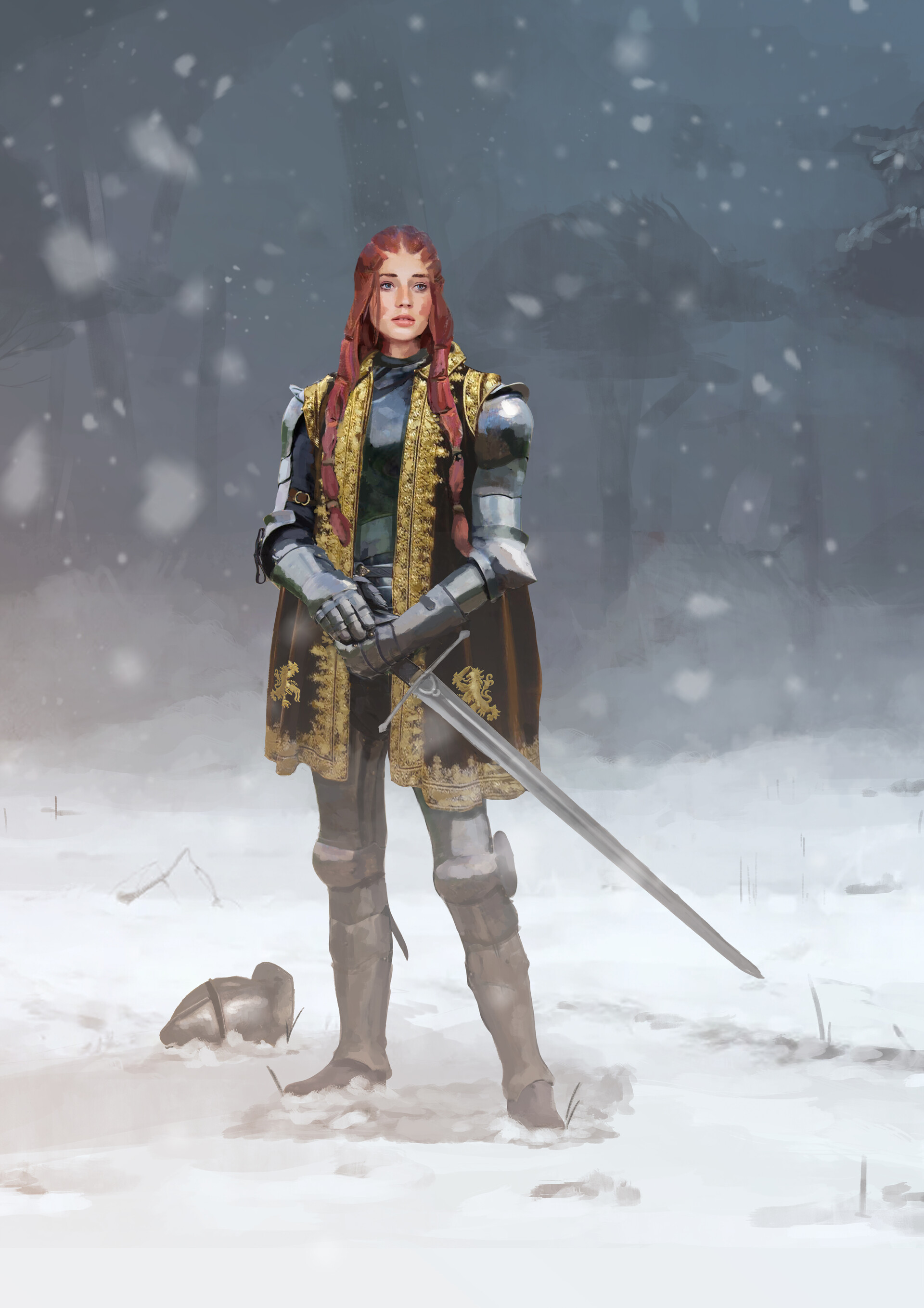 ArtStation Warriors of the north ArtStation Warriors of the north