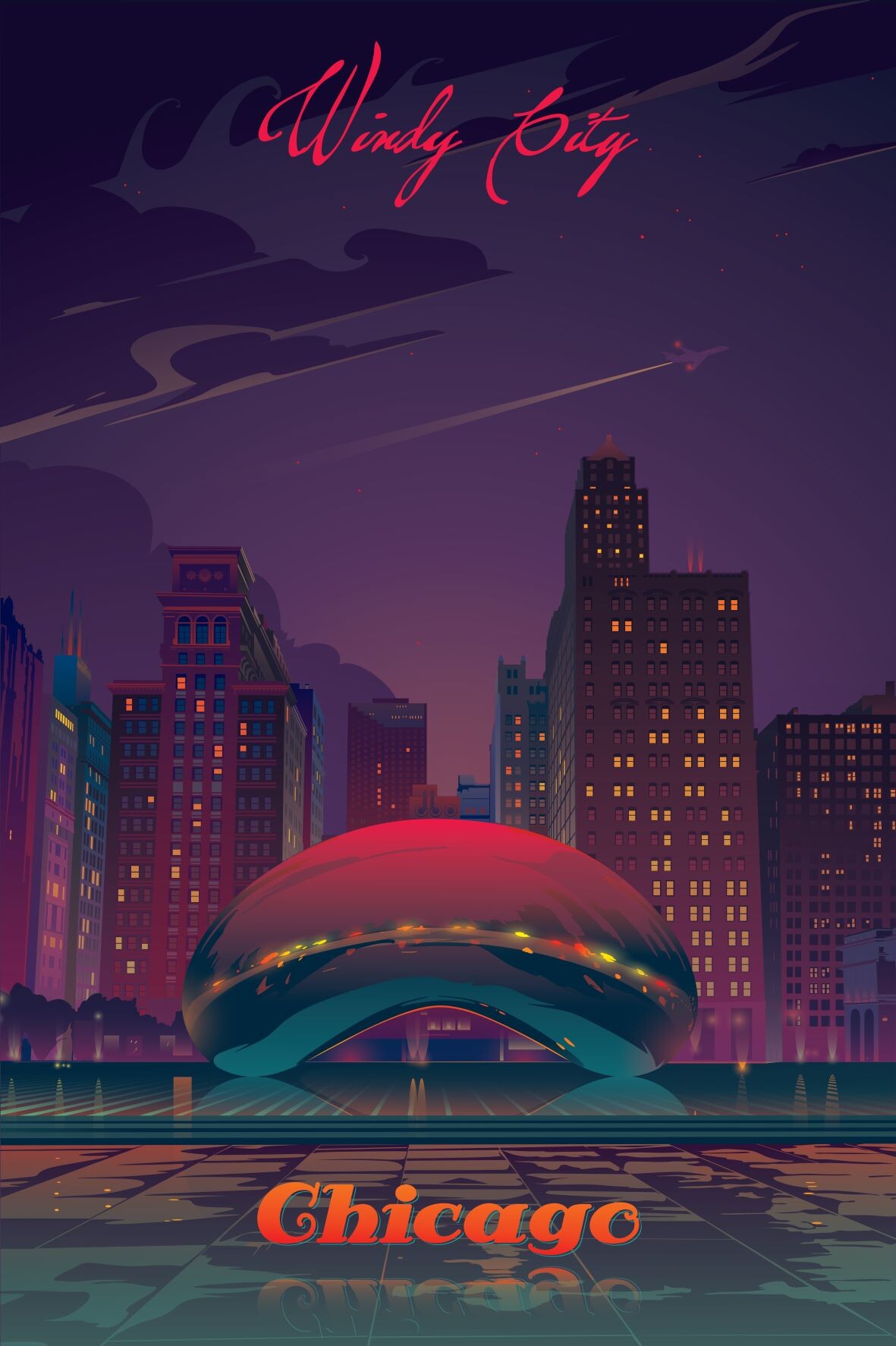 ArtStation - Chicago Windy City