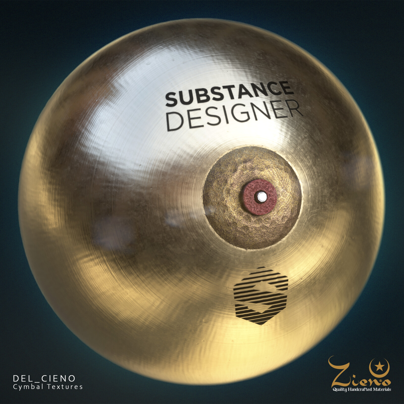 Miguel Galvan Cymbal Textures Substance Designer