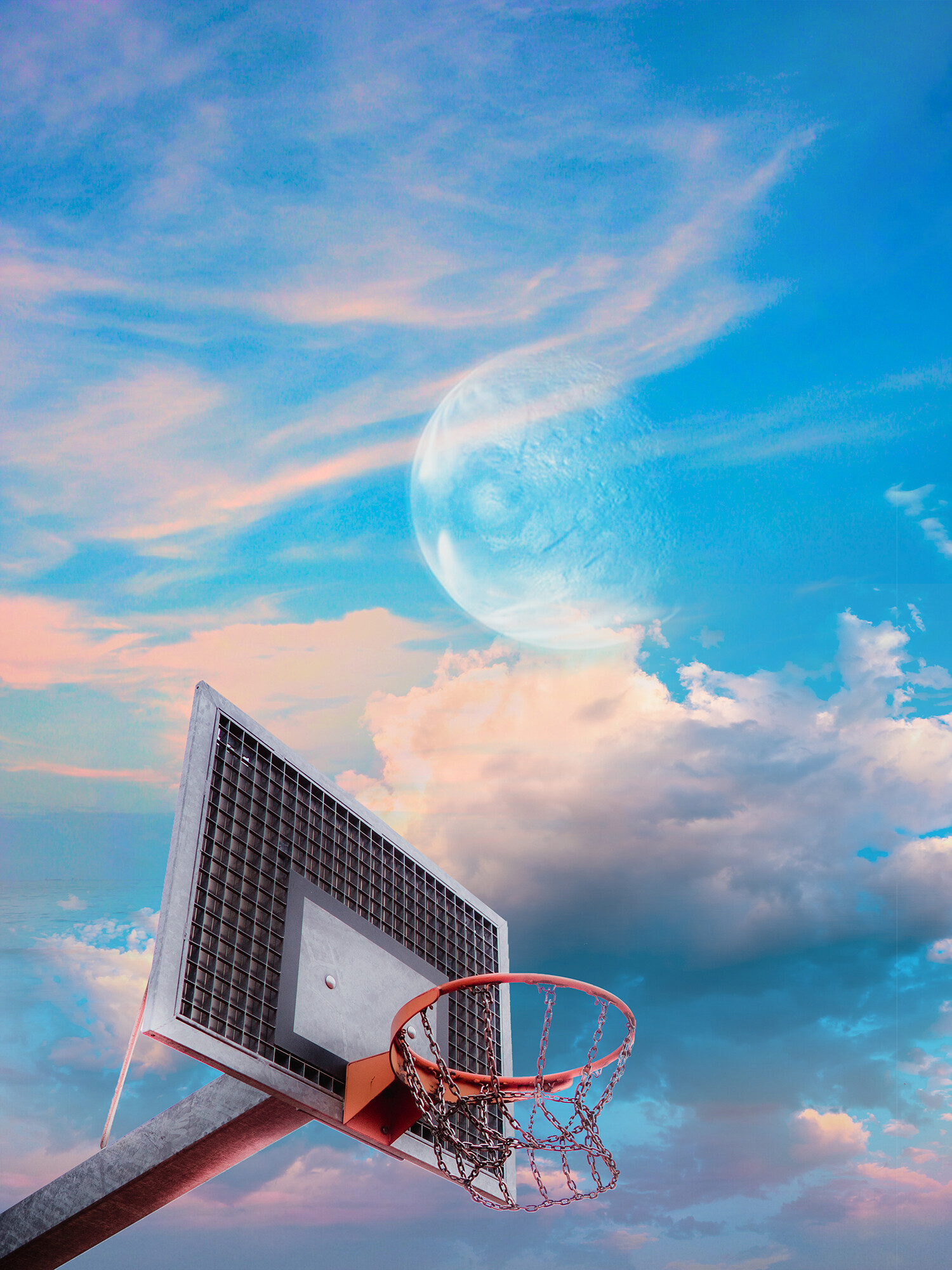 ArtStation - Cloud High Basketball